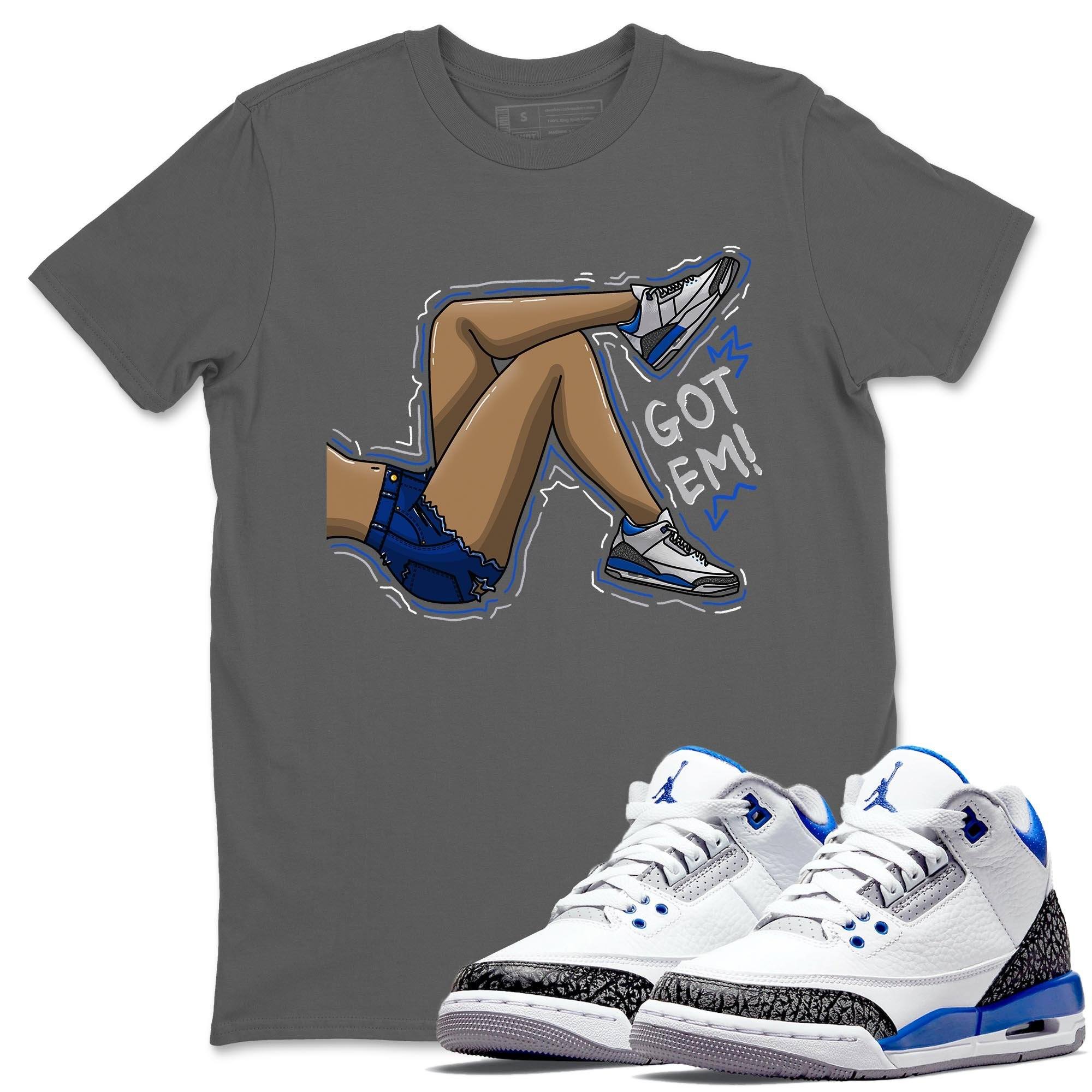 Got Em Legs Unisex Tops - Air Jordan 3 Racer Blue