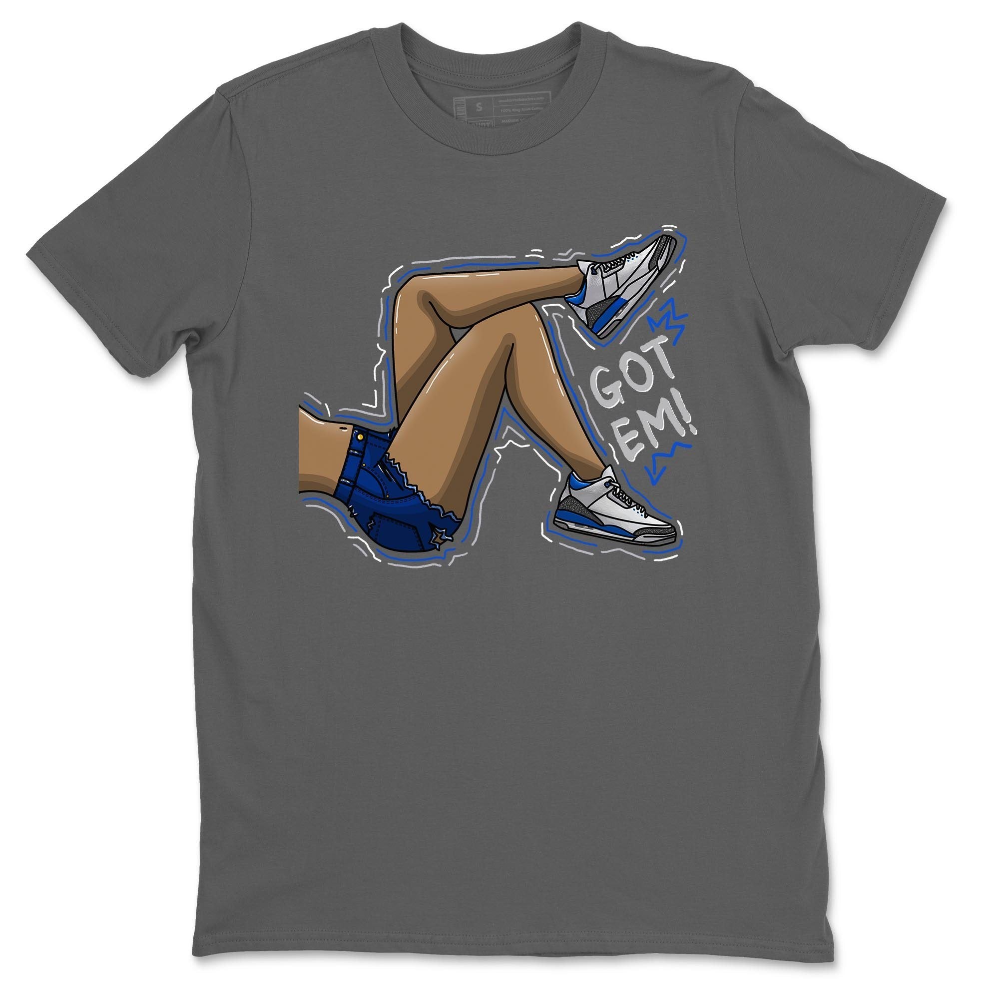 Got Em Legs Unisex Tops - Air Jordan 3 Racer Blue