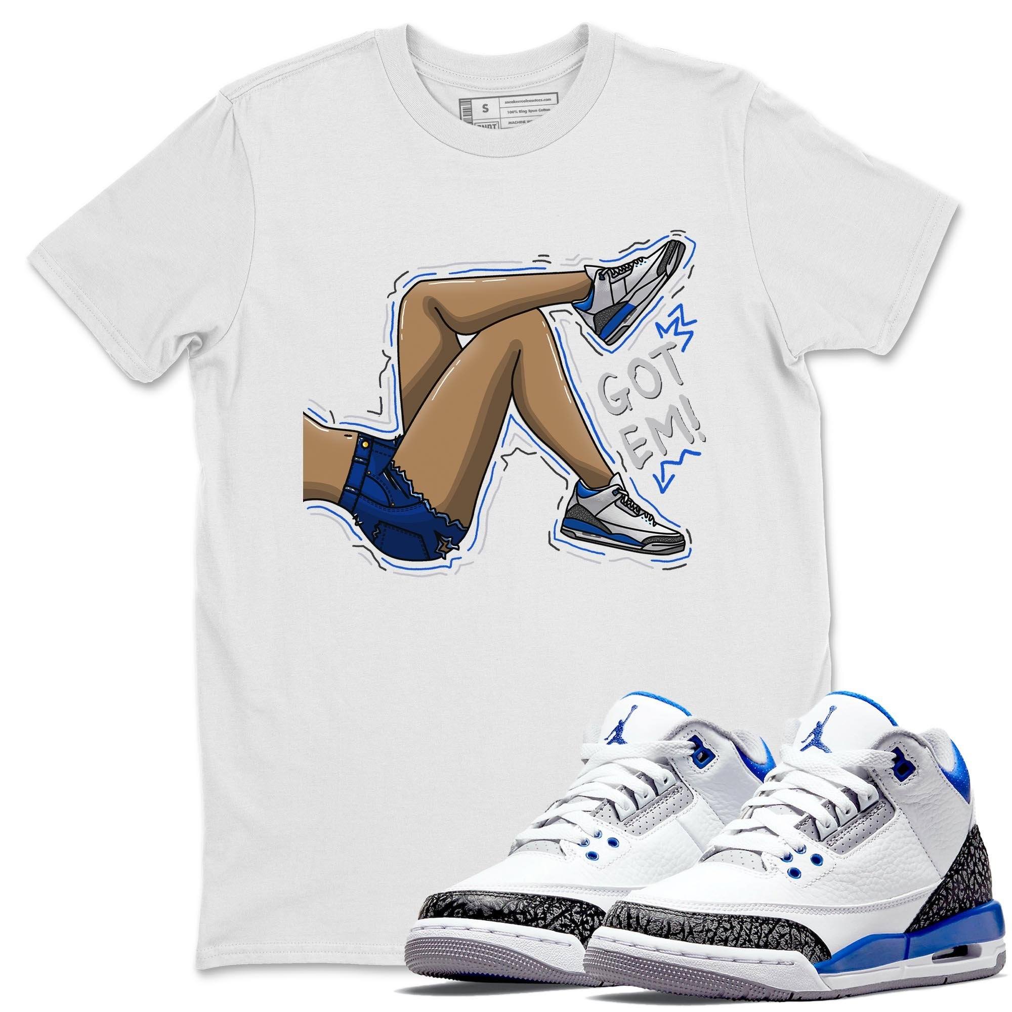 Got Em Legs Unisex Tops - Air Jordan 3 Racer Blue