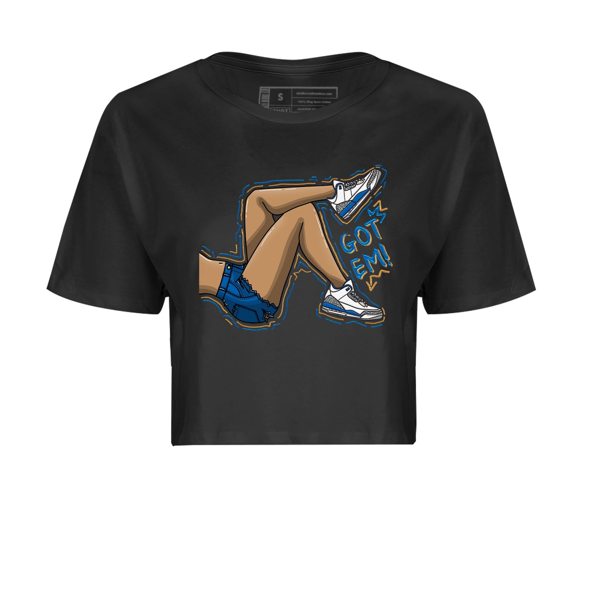 Got Em Legs Women's Tops - Air Jordan 3 Wizards