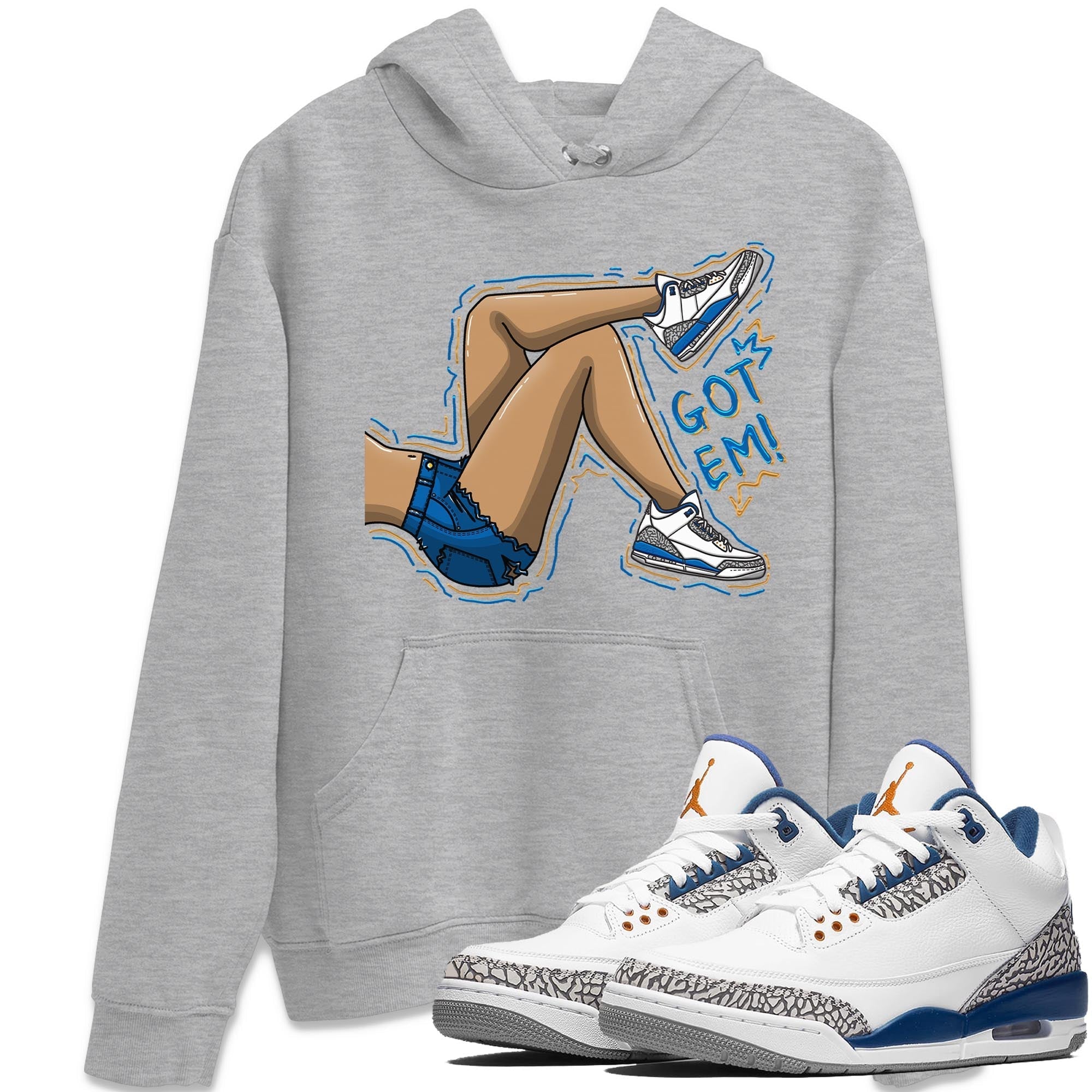 Got Em Legs Unisex Tops - Air Jordan 3 Wizards