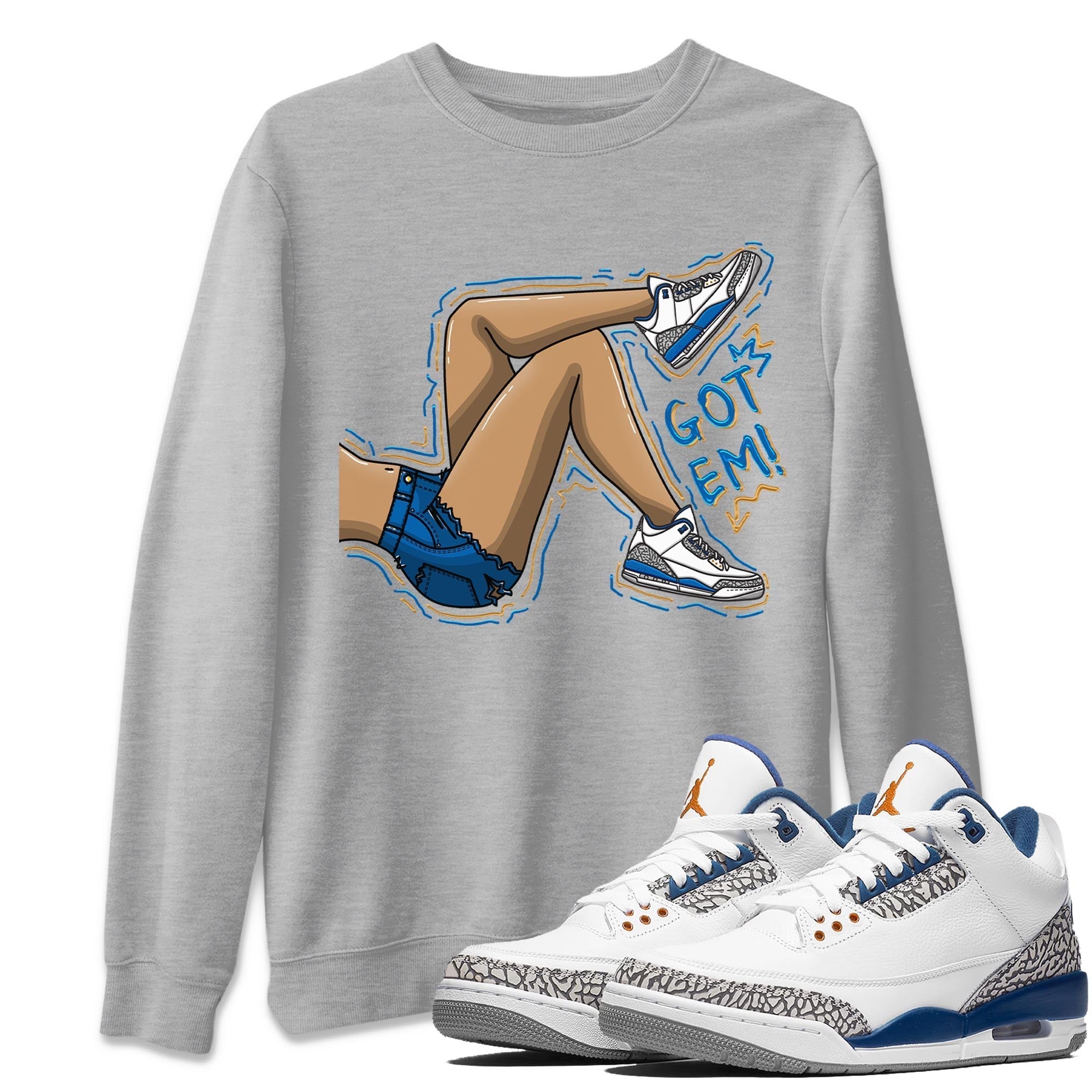 Got Em Legs Unisex Tops - Air Jordan 3 Wizards