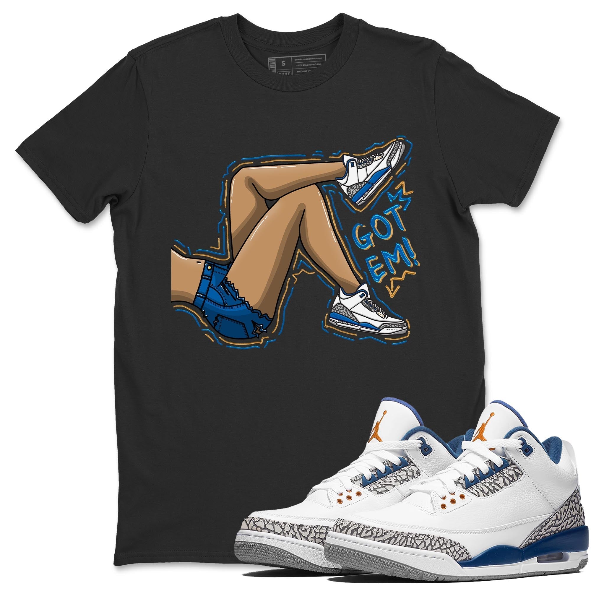 Got Em Legs Unisex Tops - Air Jordan 3 Wizards