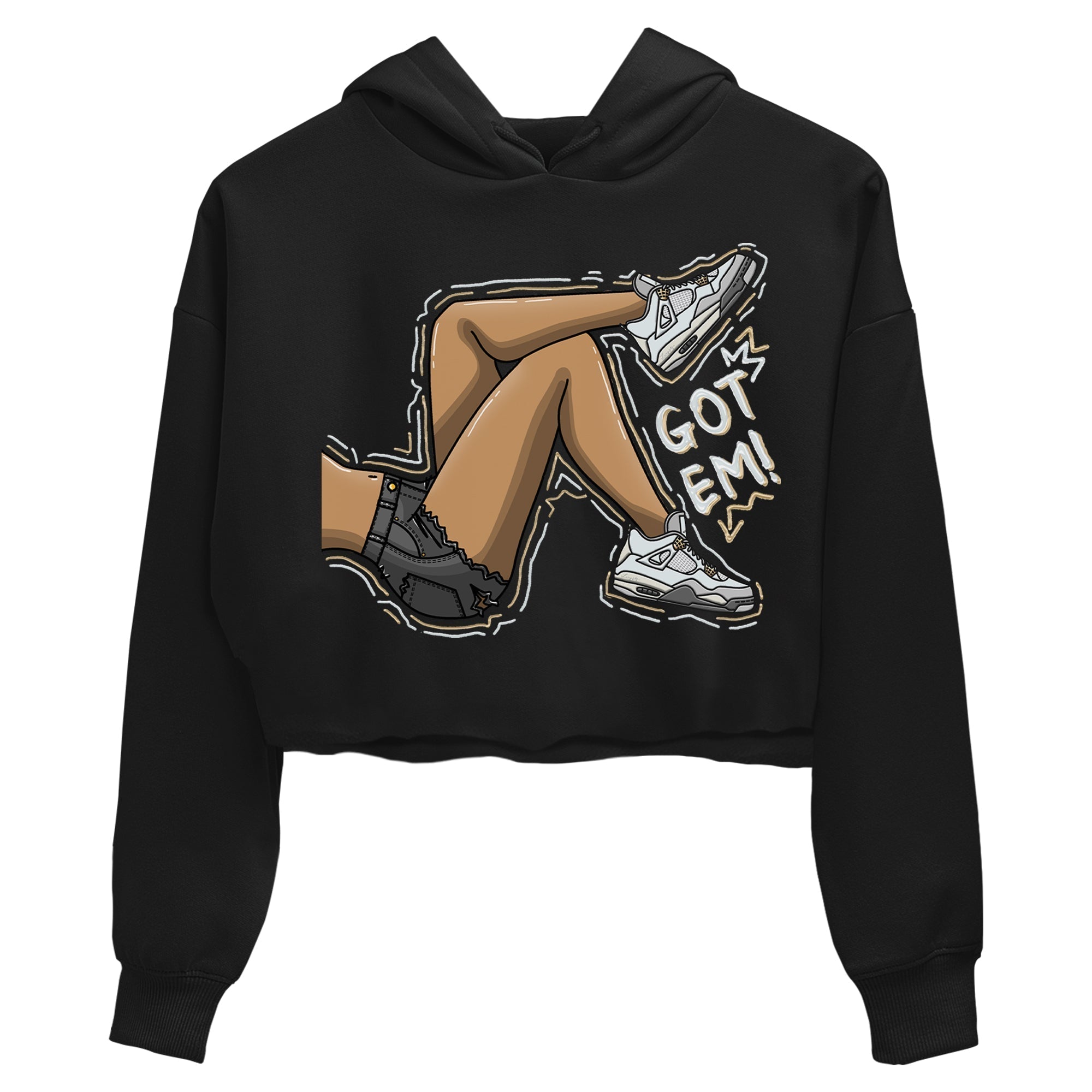 Got Em Legs Women's Tops - Air Jordan 4 Craft