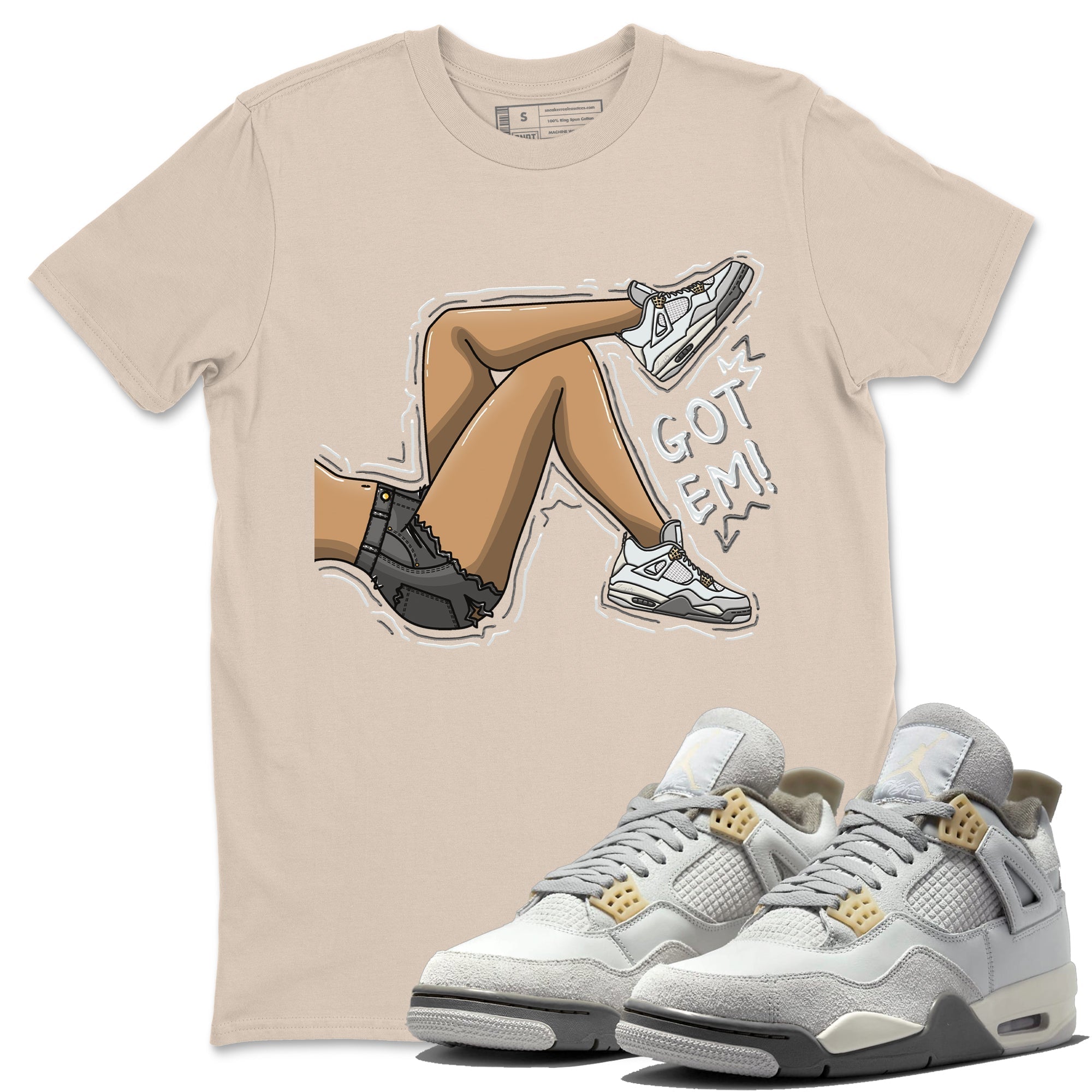 Got Em Legs Unisex Tops - Air Jordan 4 Craft