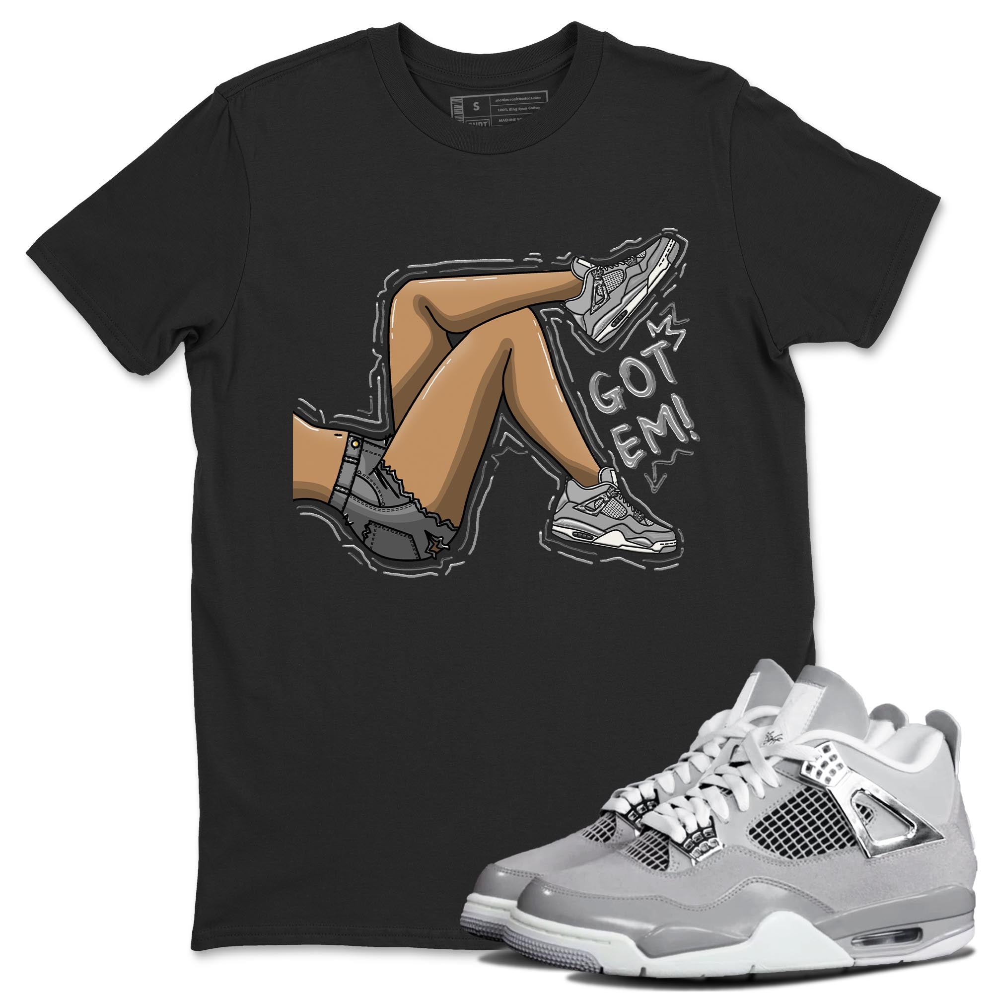 Got Em Legs snkmatch Tee - Air Jordan 4 Frozen Moments