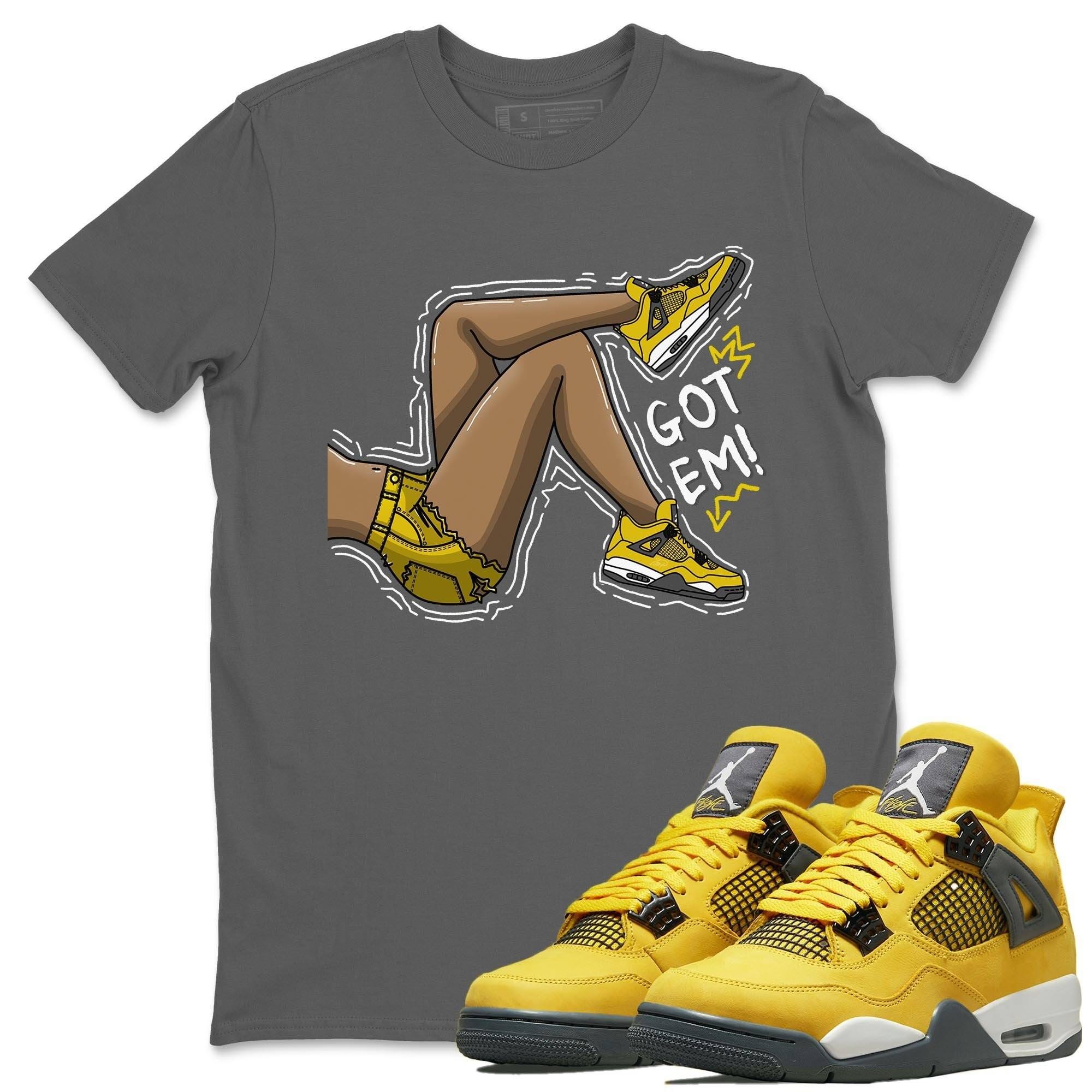 Got Em Legs Unisex Tops - Air Jordan 4 Lightning