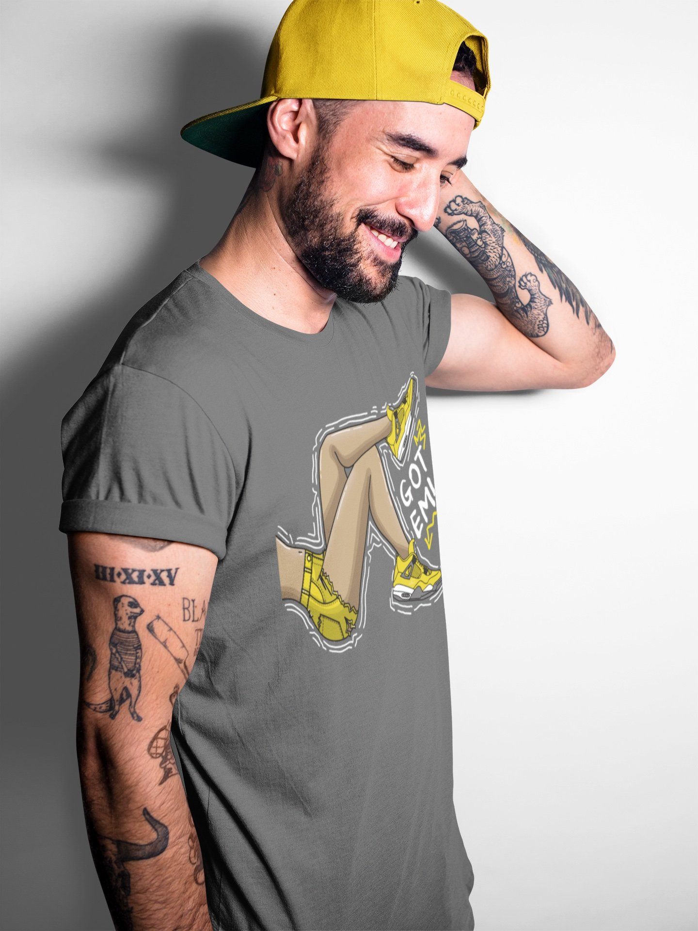 Got Em Legs Unisex Tops - Air Jordan 4 Lightning