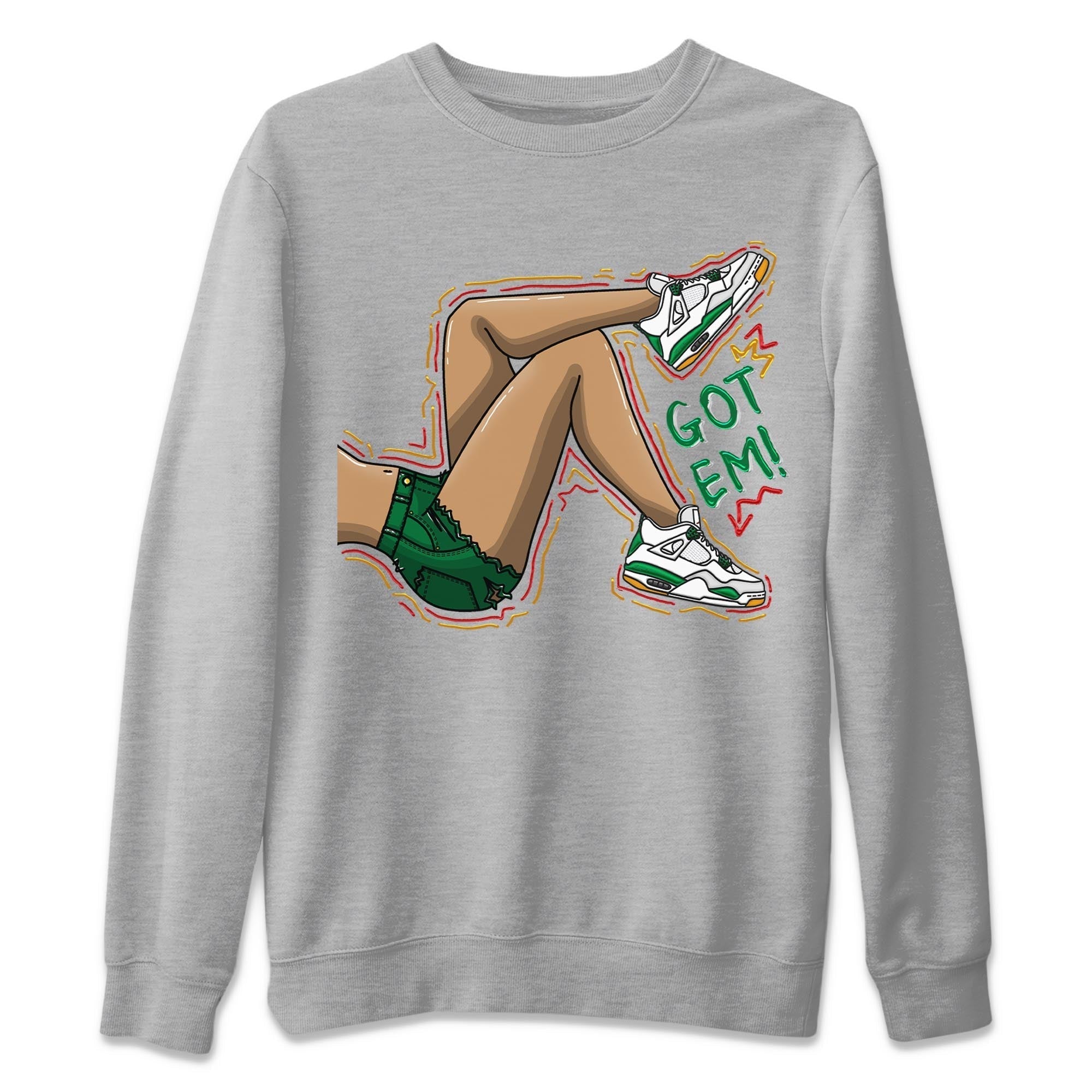 Got Em Legs Unisex Tops - Air Jordan 4 Pine Green SB