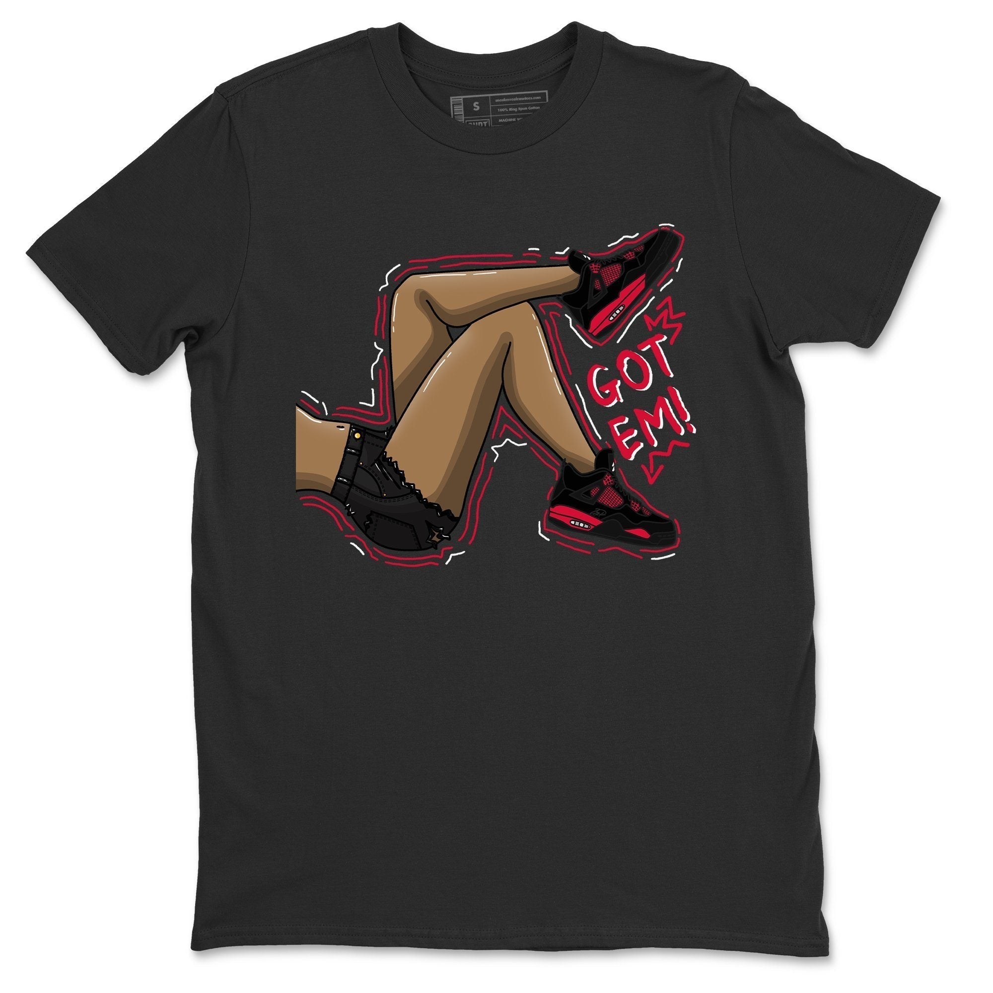 Got Em Legs Unisex Tops - Air Jordan 4 Red Thunder