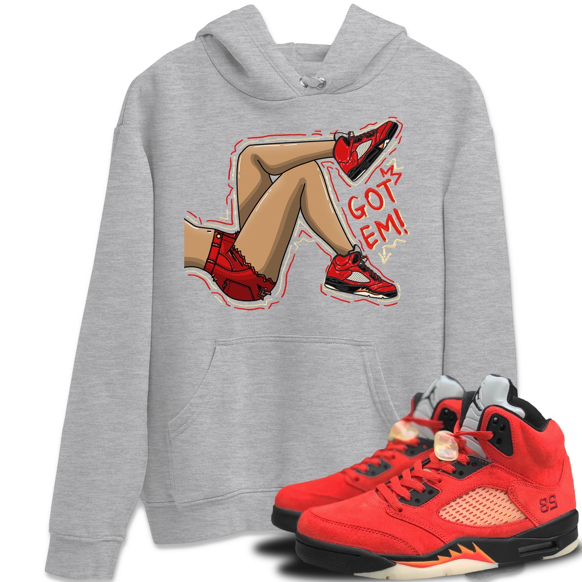 Got Em Legs Unisex Tops - Air Jordan 5 Mars For Her