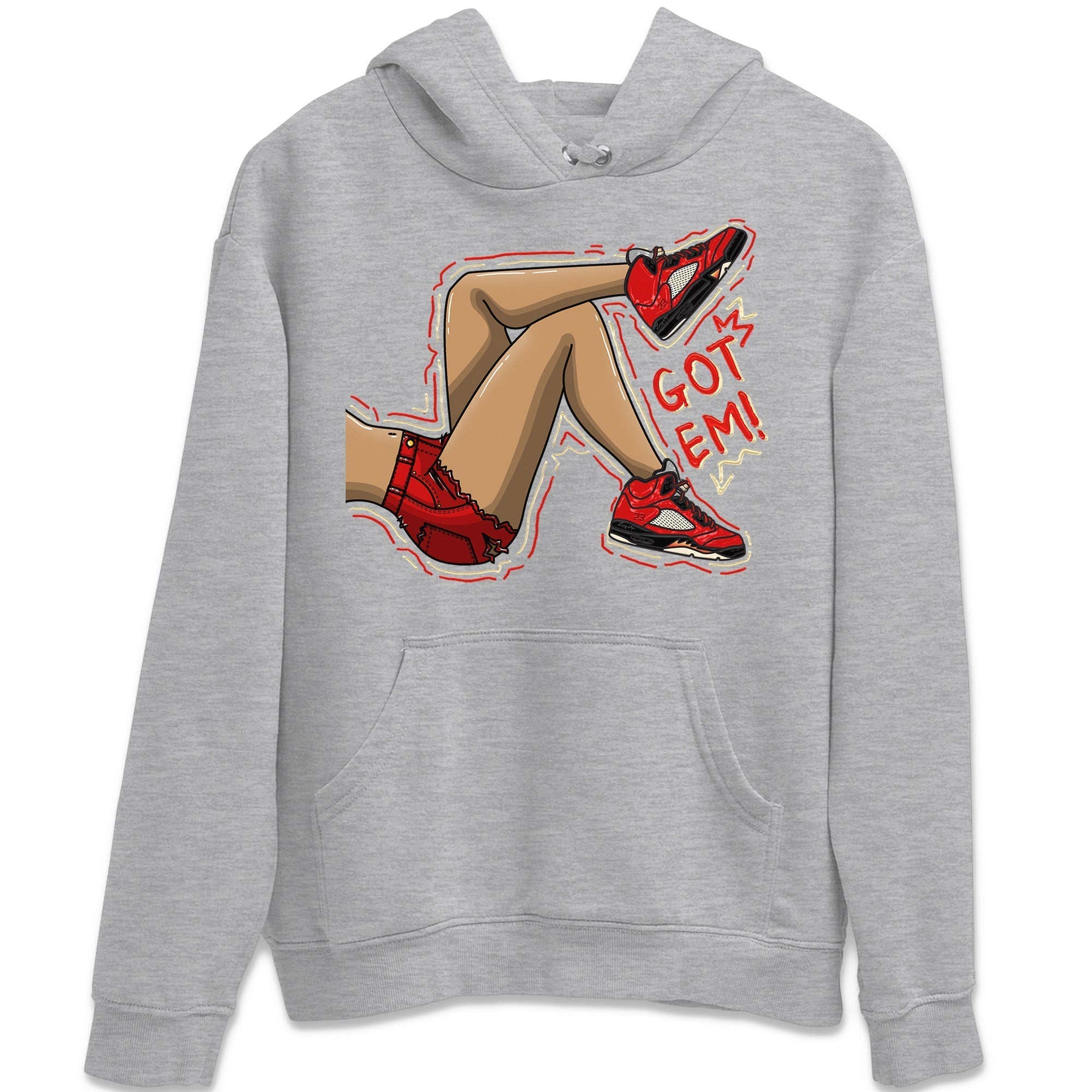 Got Em Legs Unisex Tops - Air Jordan 5 Mars For Her