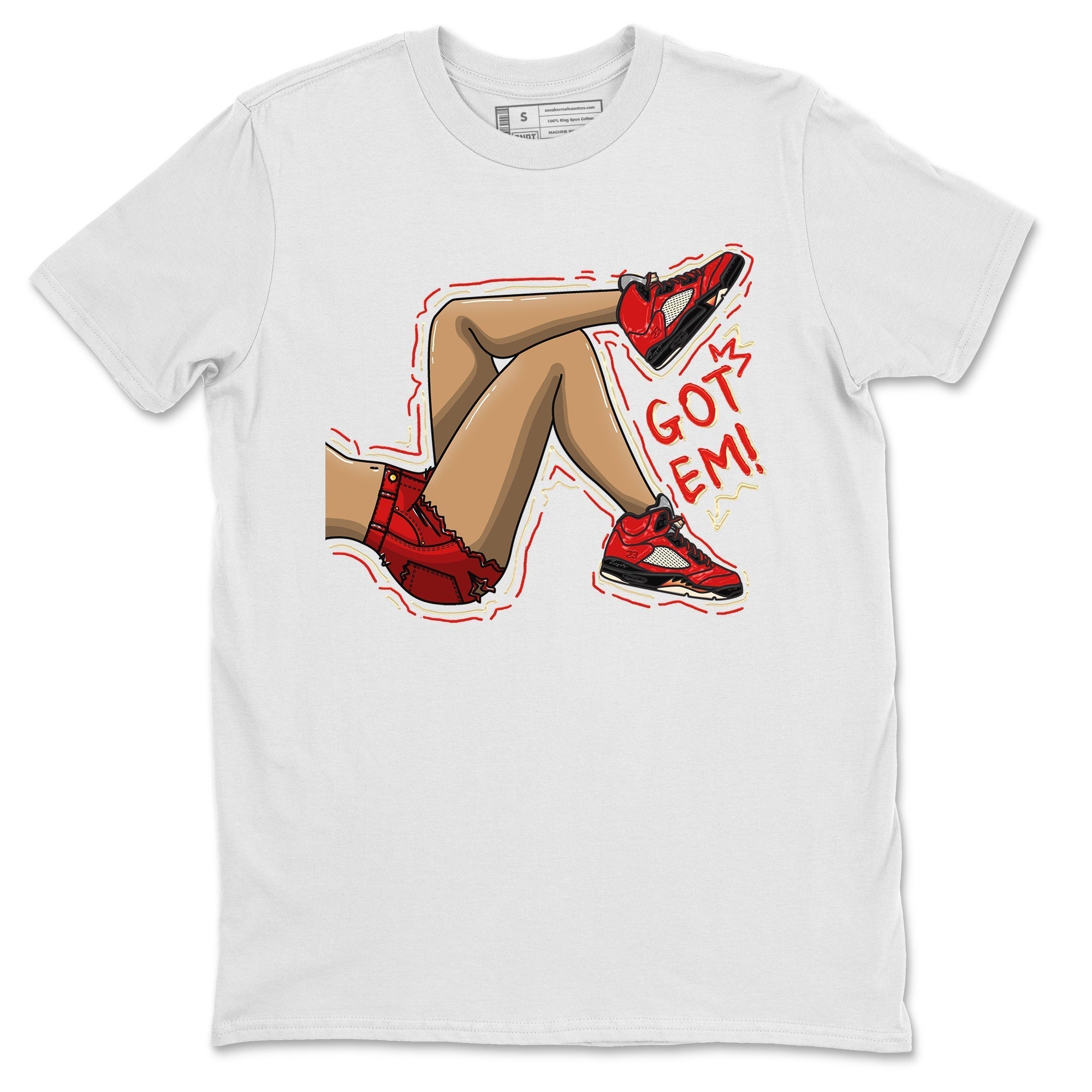 Got Em Legs Unisex Tops - Air Jordan 5 Mars For Her