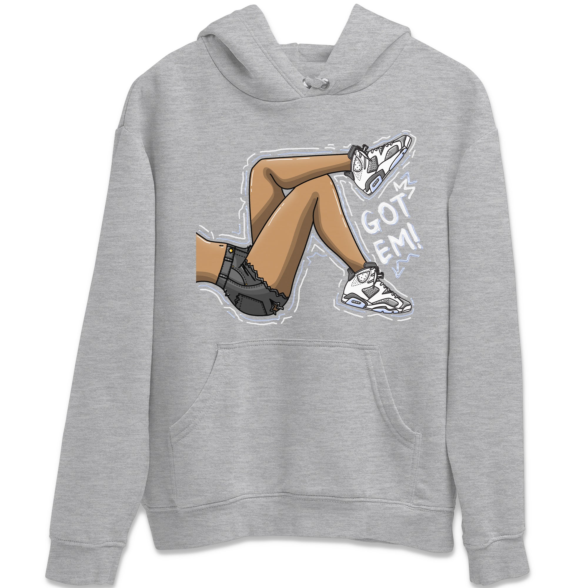 Got Em Legs Unisex Tops - Air Jordan 6 Cool Grey