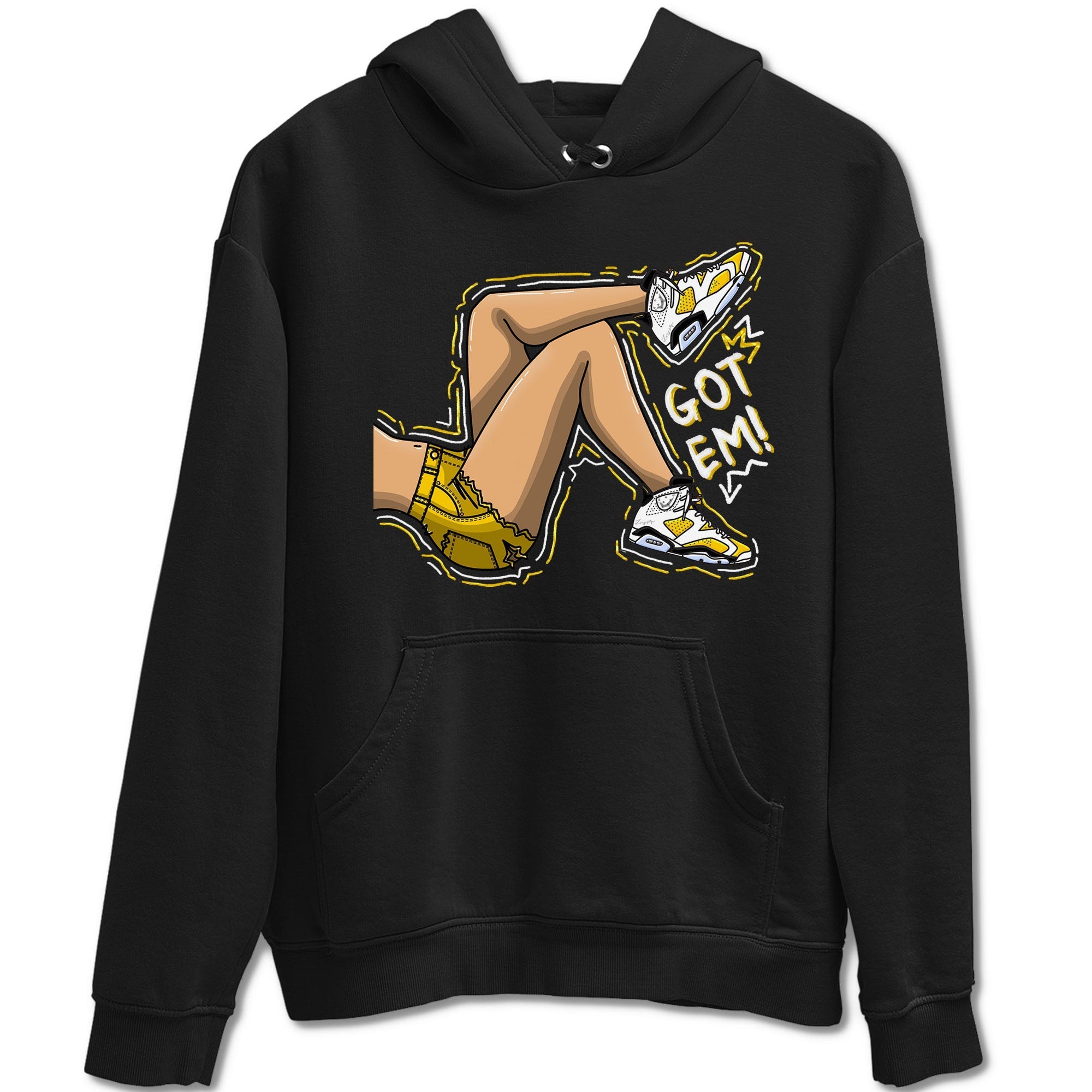 Got Em Legs snkmatch Tees - Air Jordan 6 Yellow Ochre