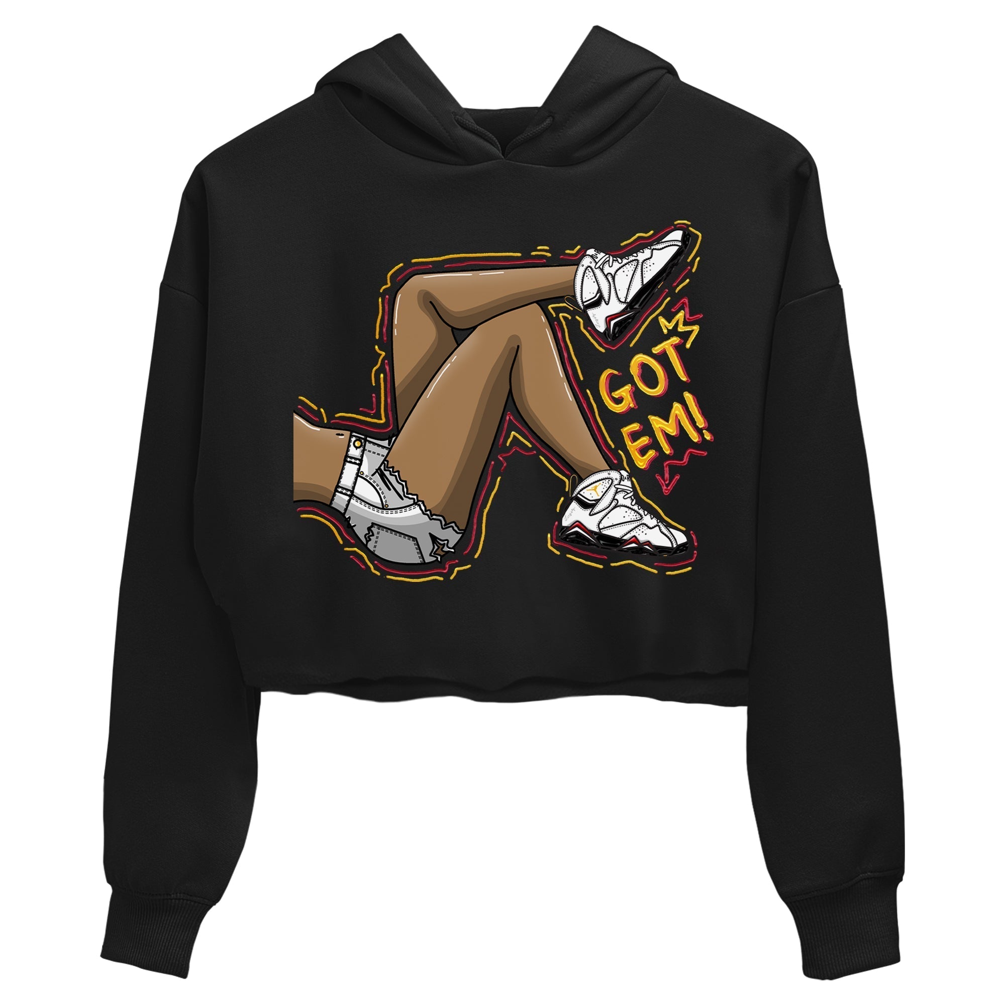 Got Em Legs Women's Tops - Air Jordan 7 Cardinal