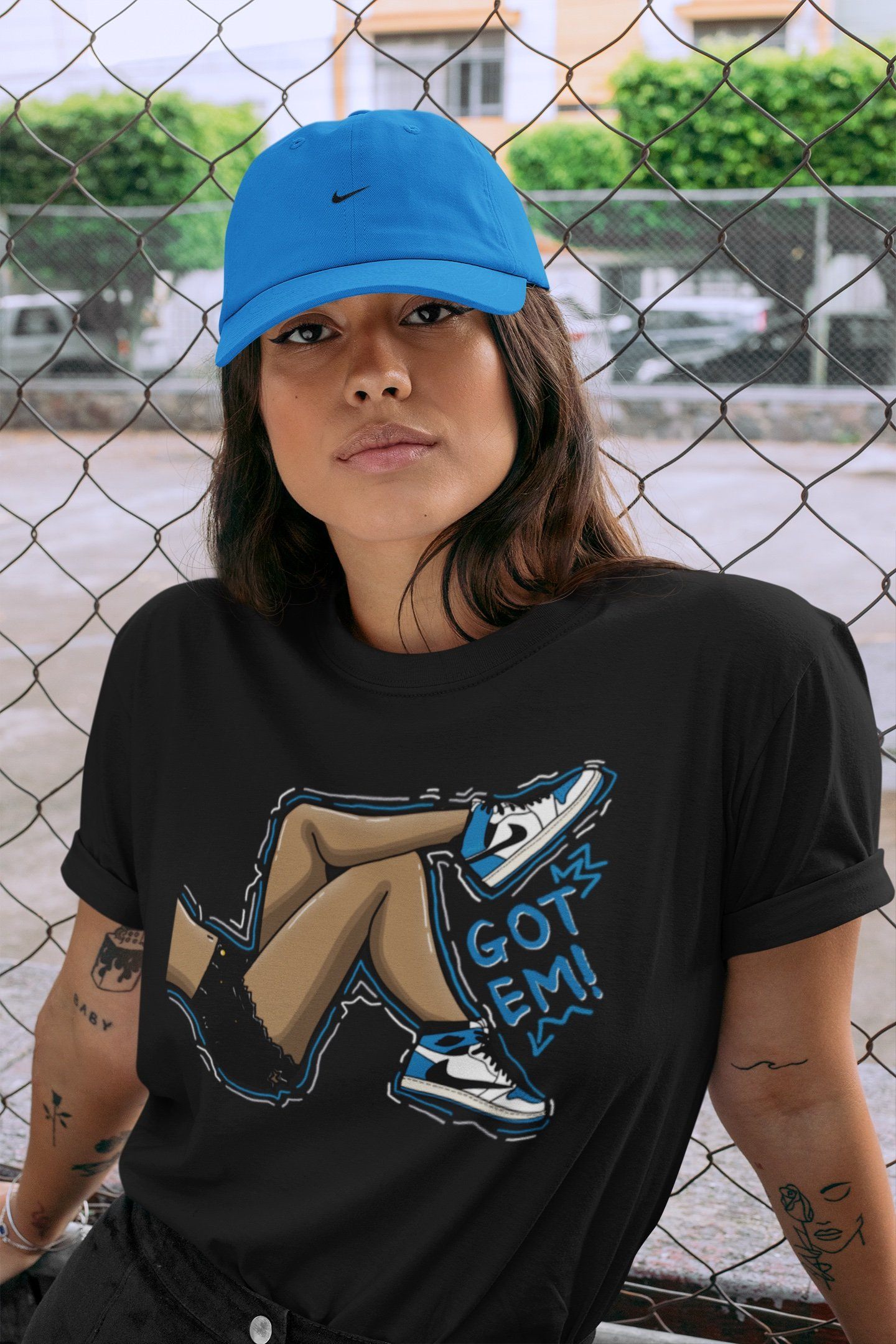 Got Em Legs Unisex Tops - Air Jordan 1 Travis Scott Fragment