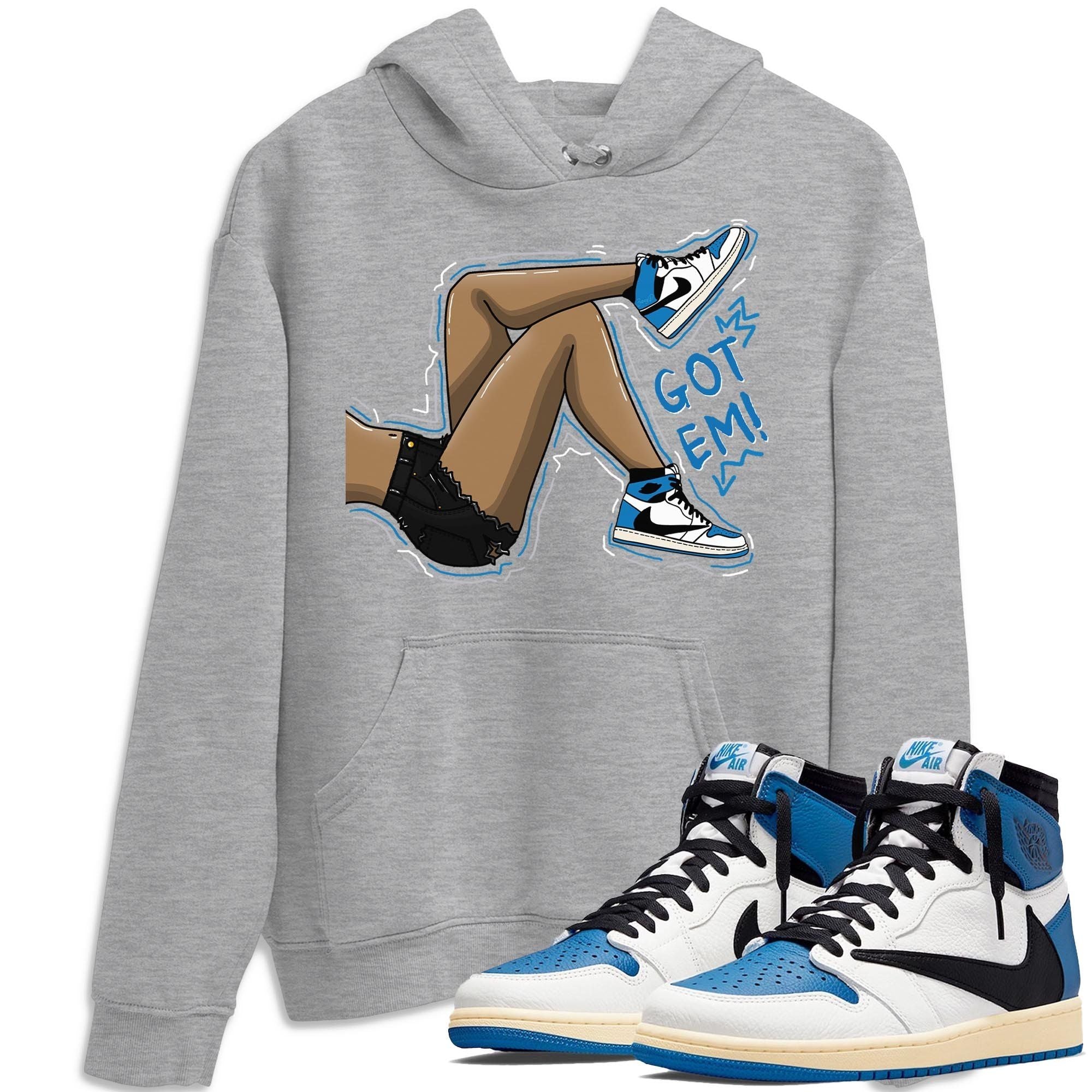 Got Em Legs Unisex Tops - Air Jordan 1 Travis Scott Fragment