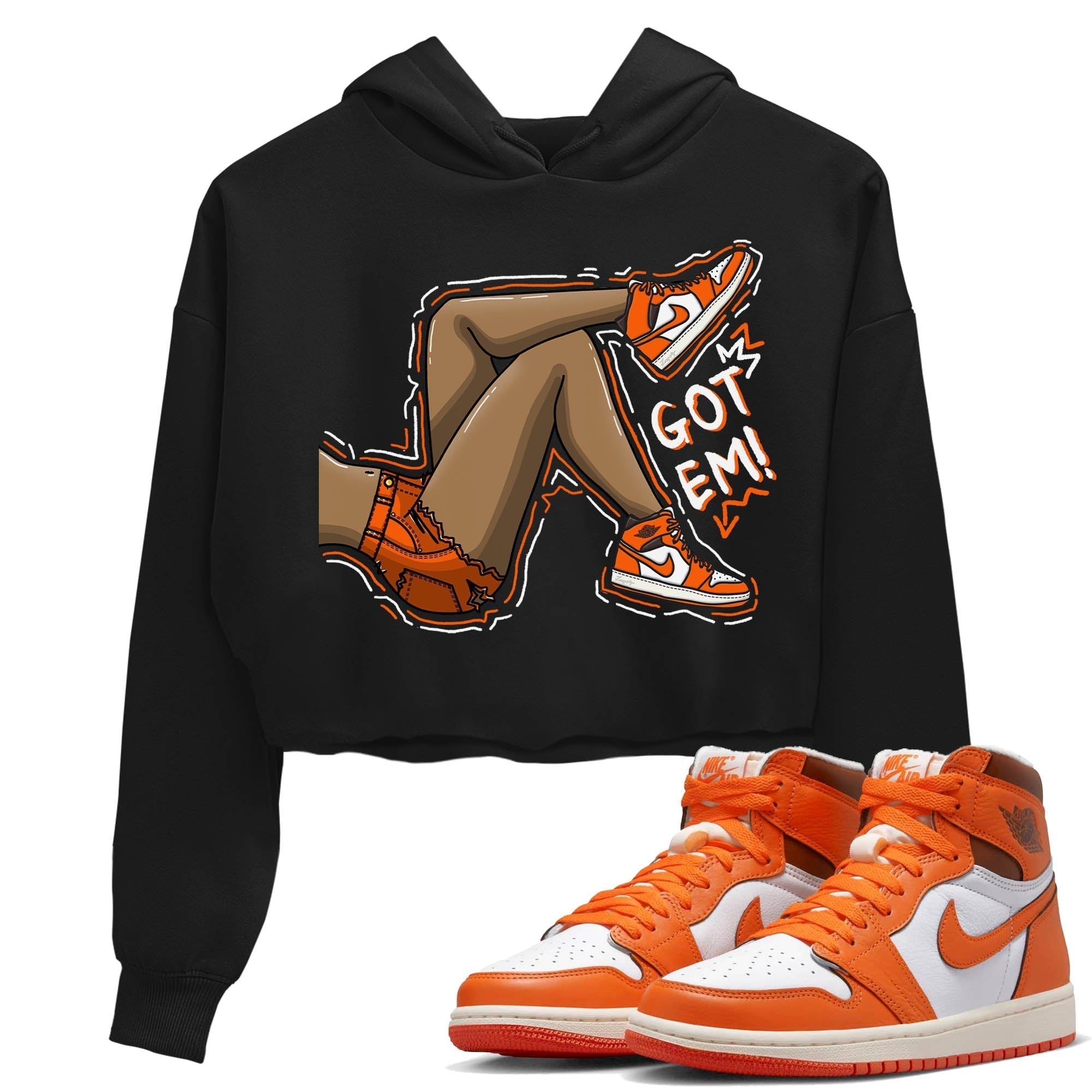 Got Em Legs Women's Tops - Air Jordan 1 Starfish