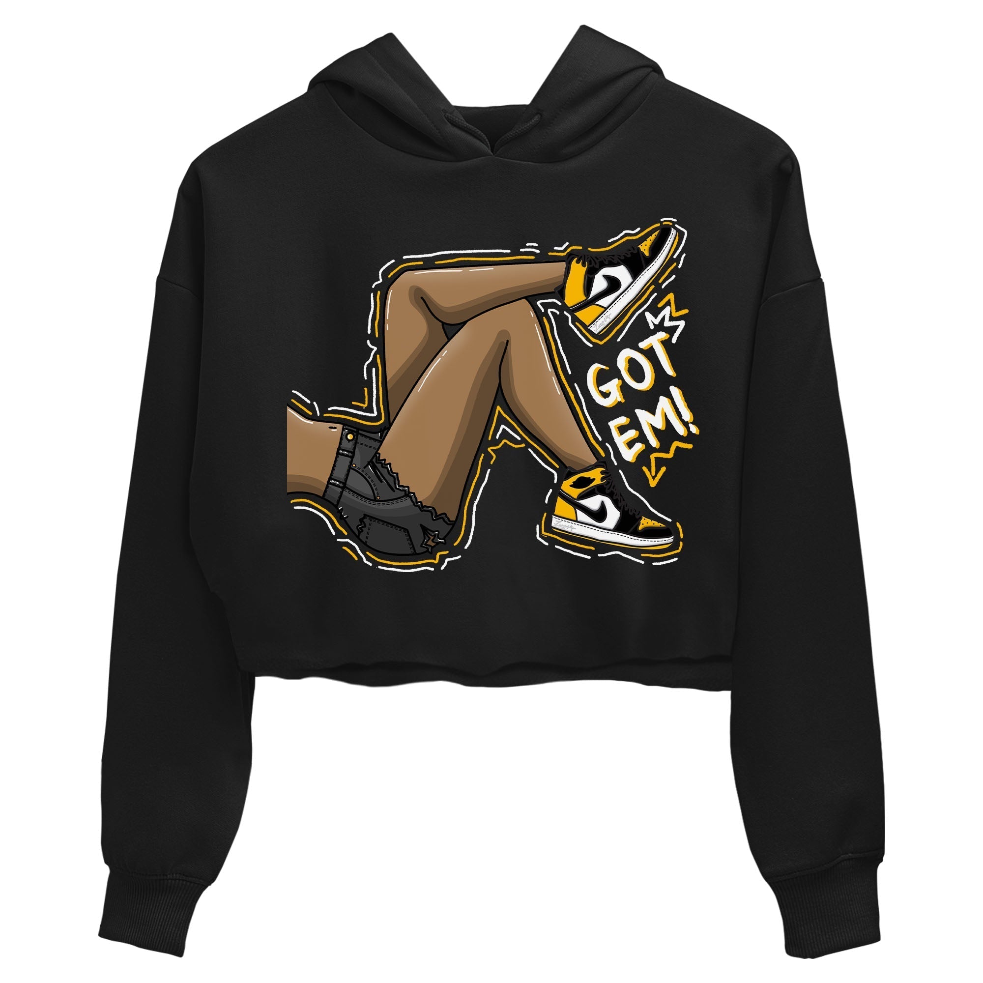 Got Em Legs Women's Tops - Air Jordan 1 Taxi