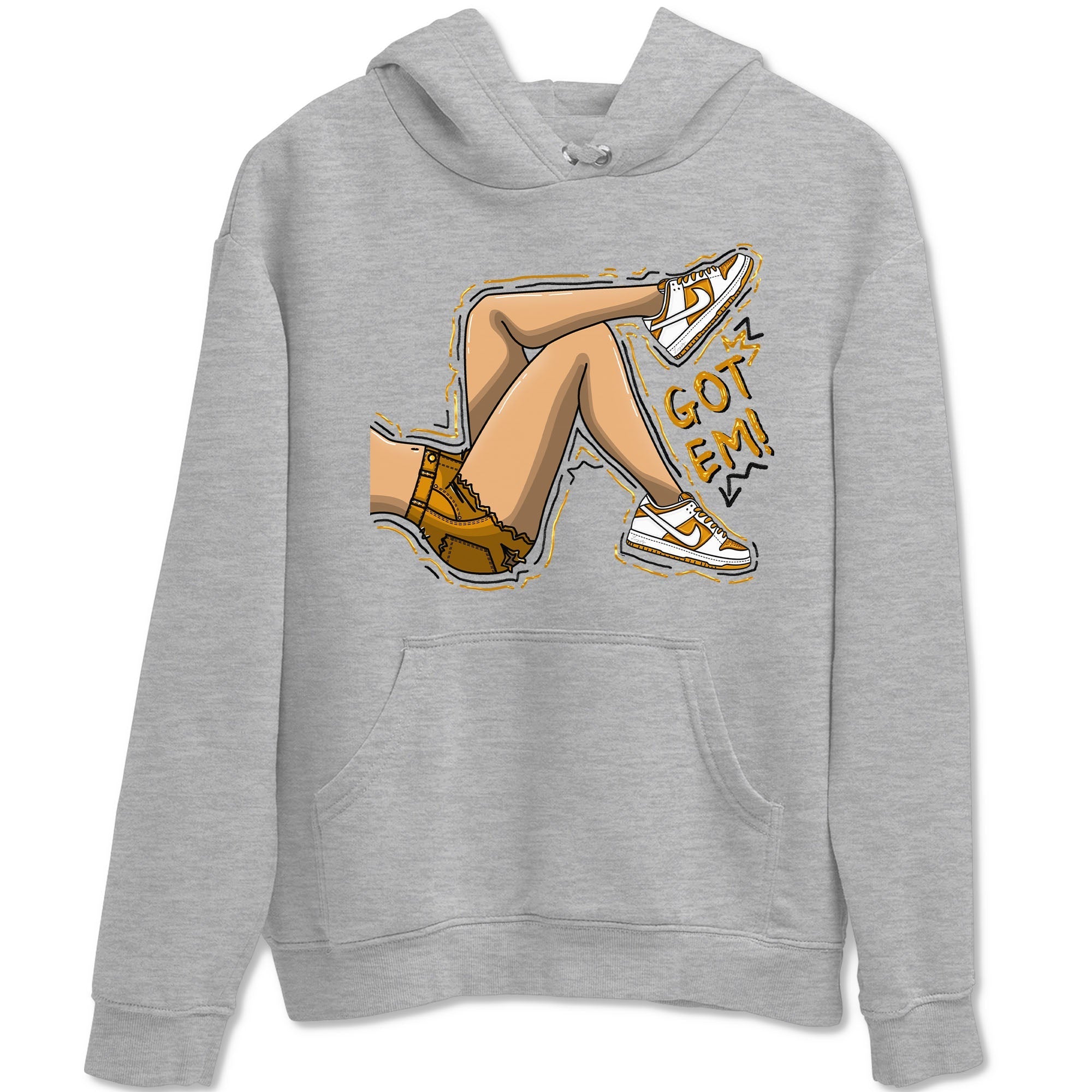 Got Em Legs snkmatch Tees - Dunk Dark Curry