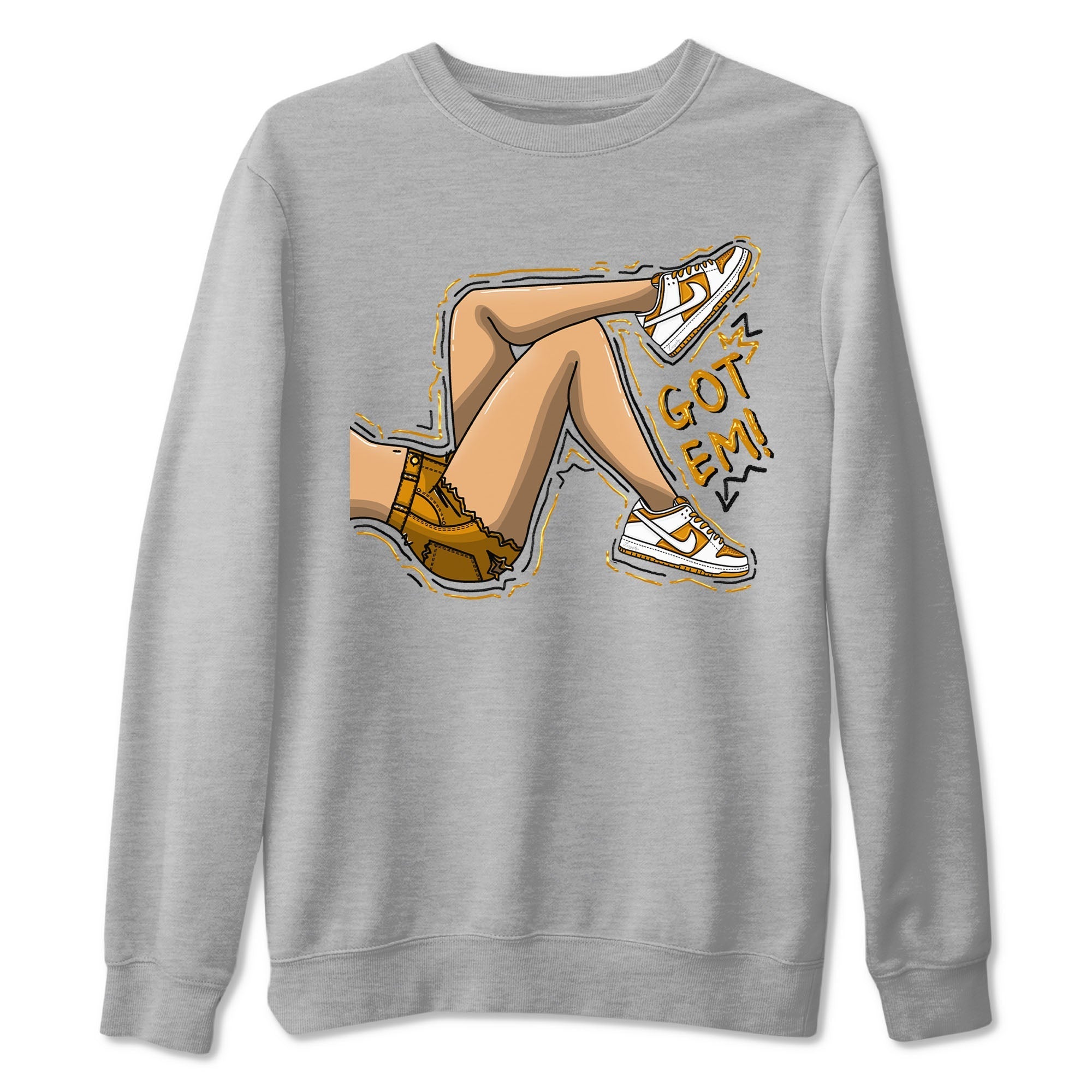 Got Em Legs snkmatch Tees - Dunk Dark Curry