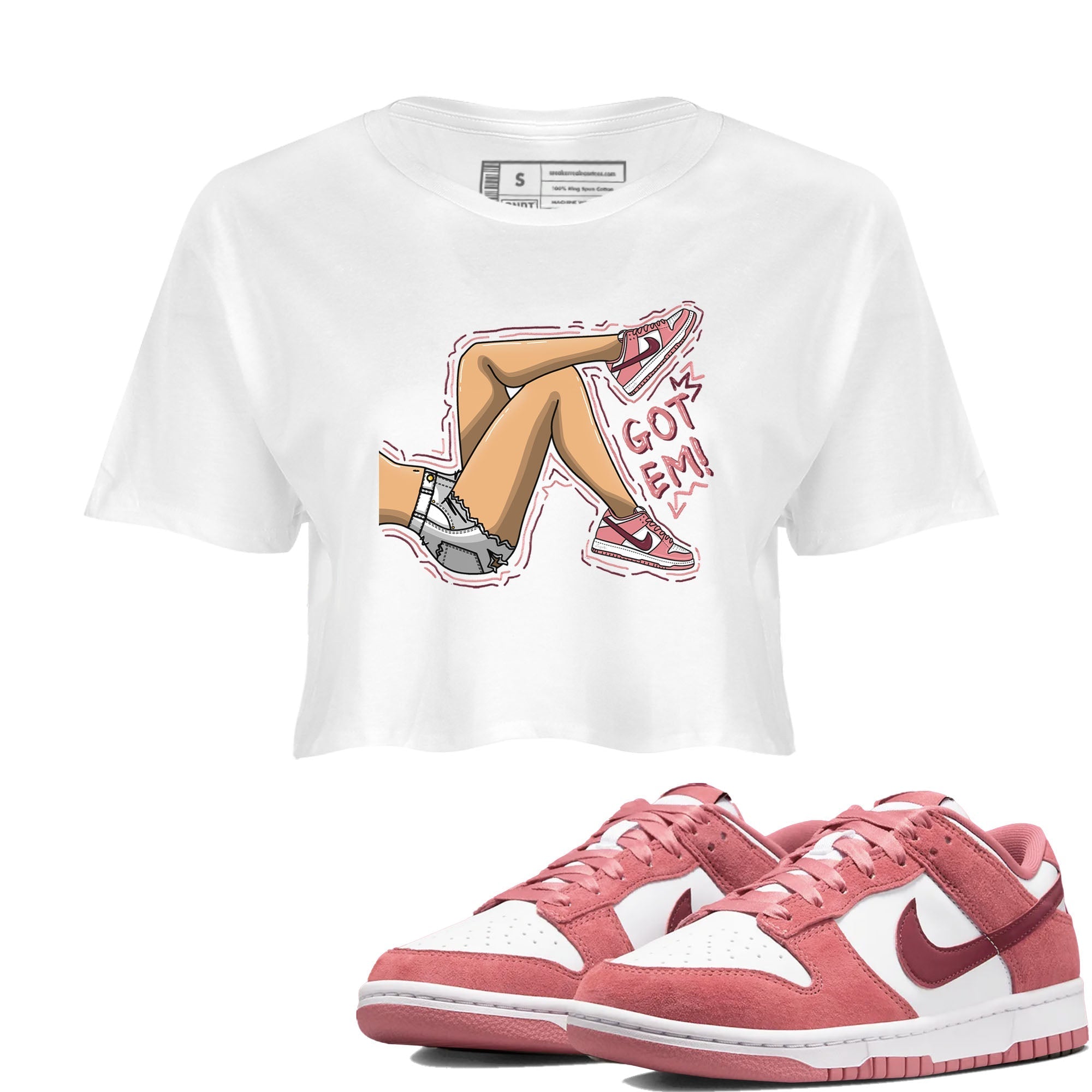 Got Em Legs snkmatch Women's Top - Dunk Valentines Day 2024