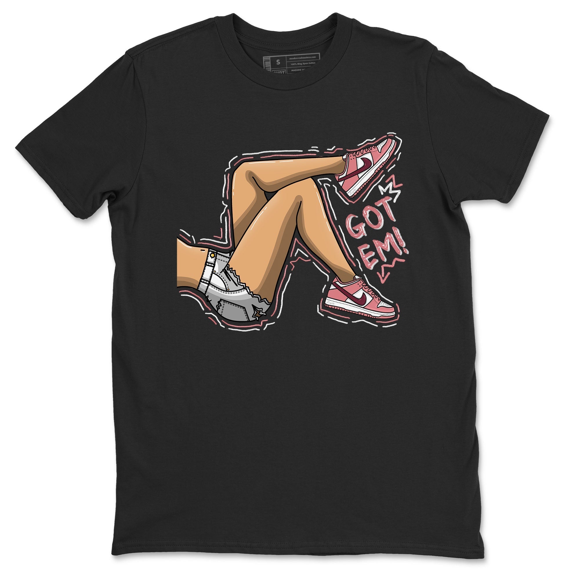Got Em Legs snkmatch Tees - Dunk Valentines Day 2024