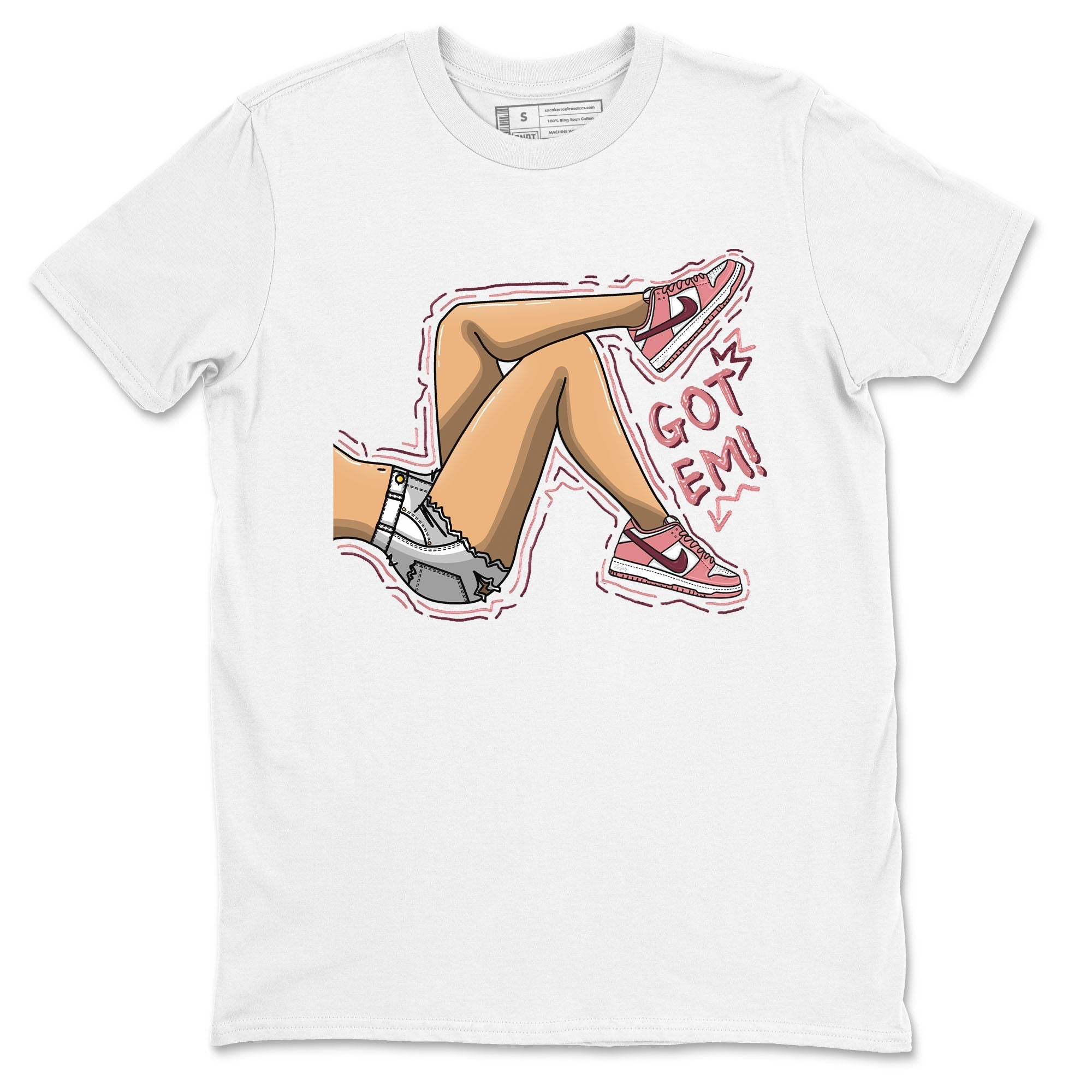 Got Em Legs snkmatch Tees - Dunk Valentines Day 2024
