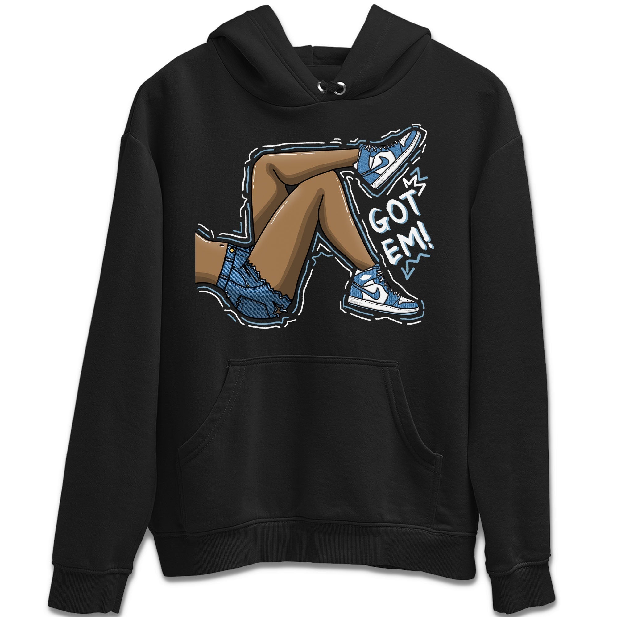 Got Em Legs Unisex Tops - Air Jordan 1 Denim
