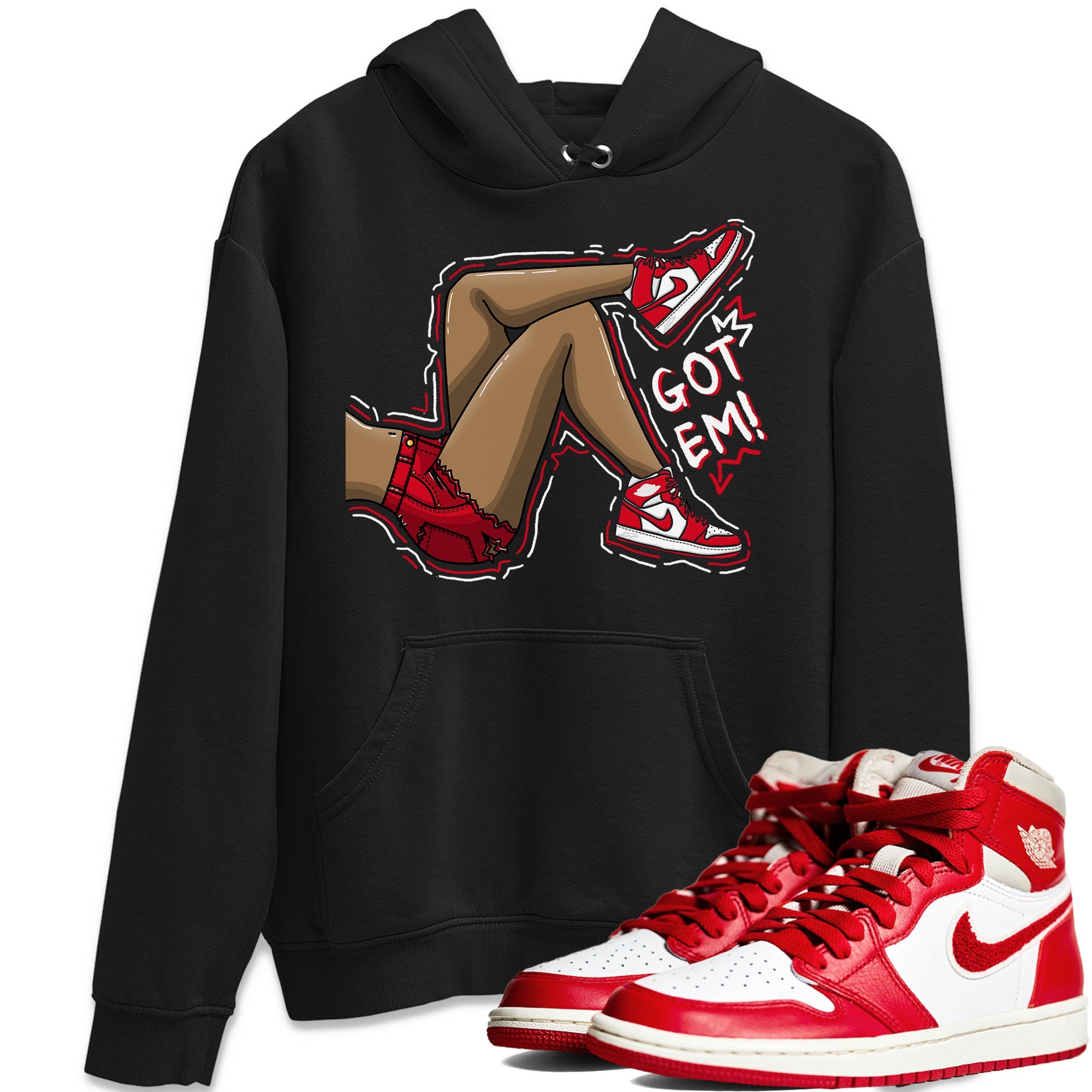 Got Em Legs Unisex Tops - Air Jordan 1 Newstalgia