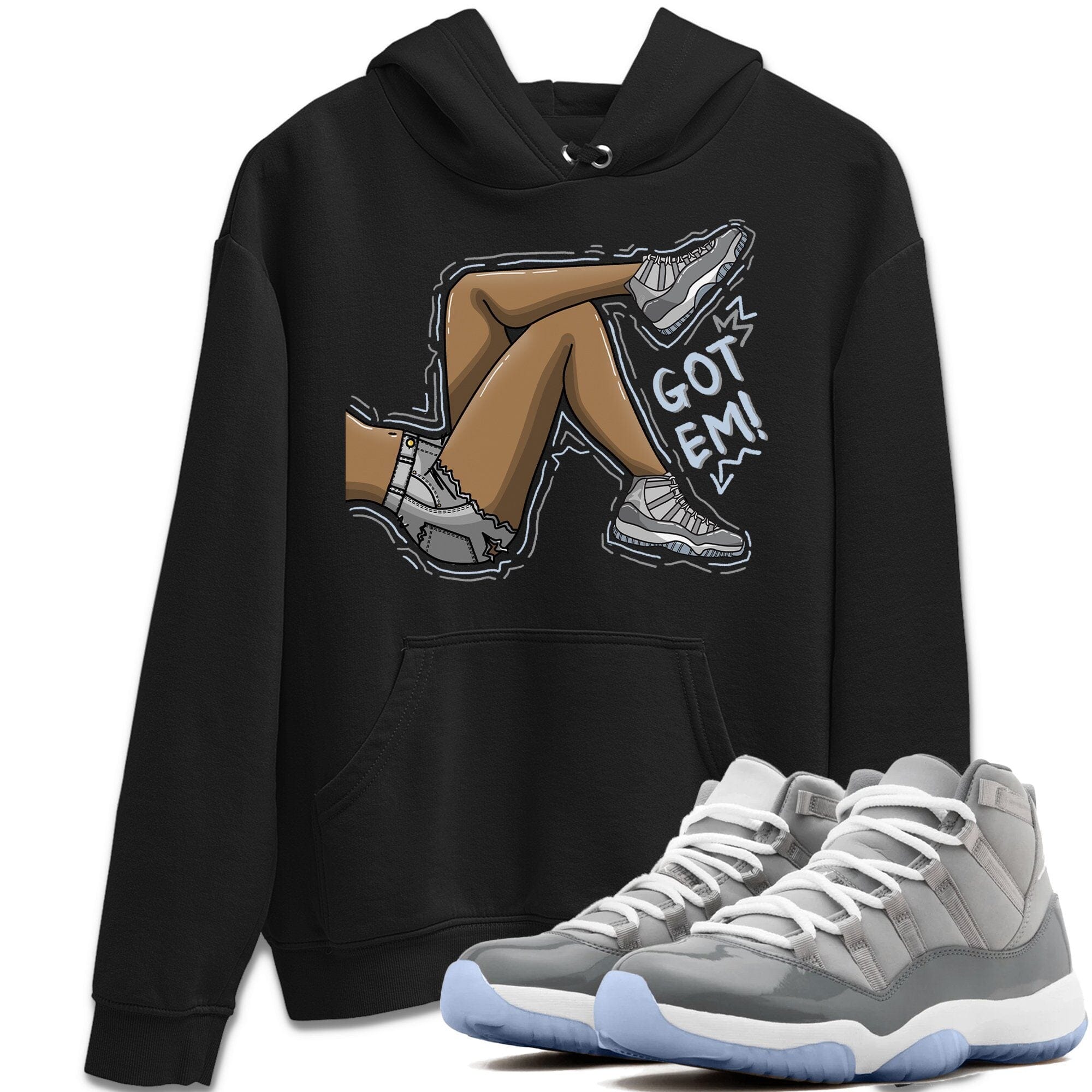 Got Em Legs Unisex Tops - Air Jordan 11 Cool Grey