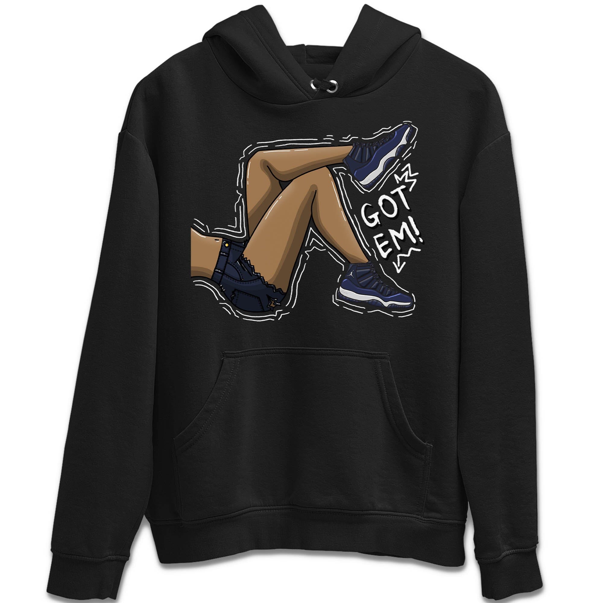 Got Em Legs Unisex Tops - Air Jordan 11 Midnight Navy