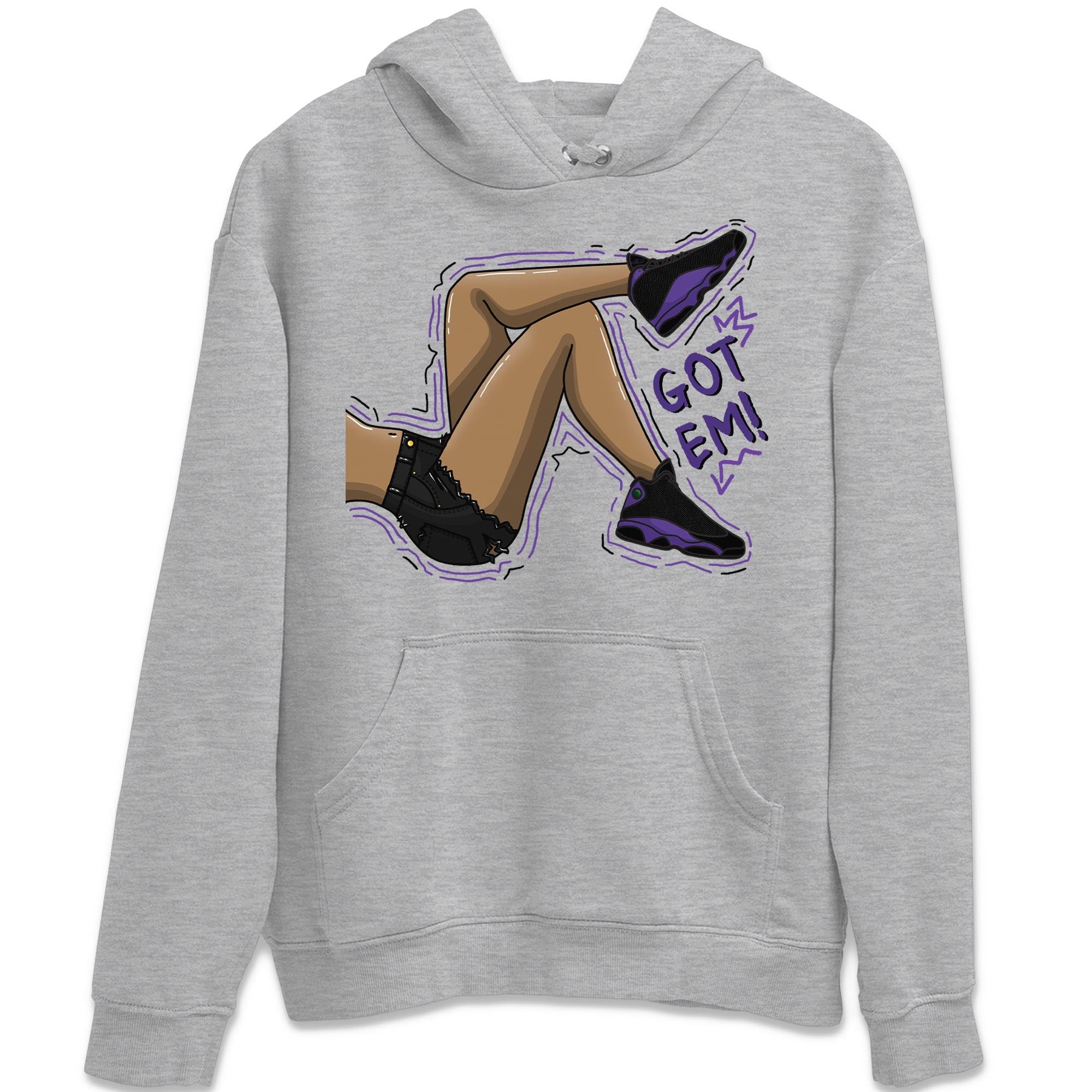Got Em Legs Unisex Tops - Air Jordan 13 Court Purple