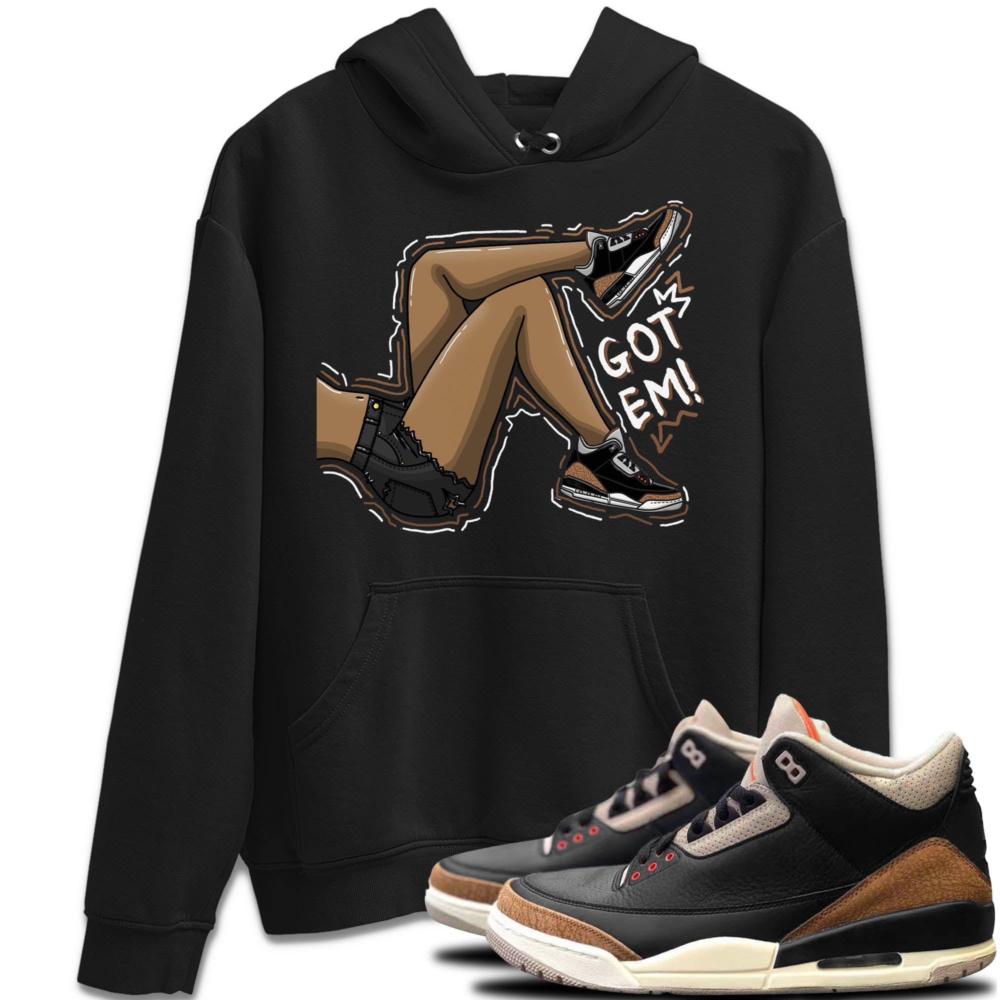 Got Em Legs Unisex Tops - Air Jordan 3 Desert Elephant