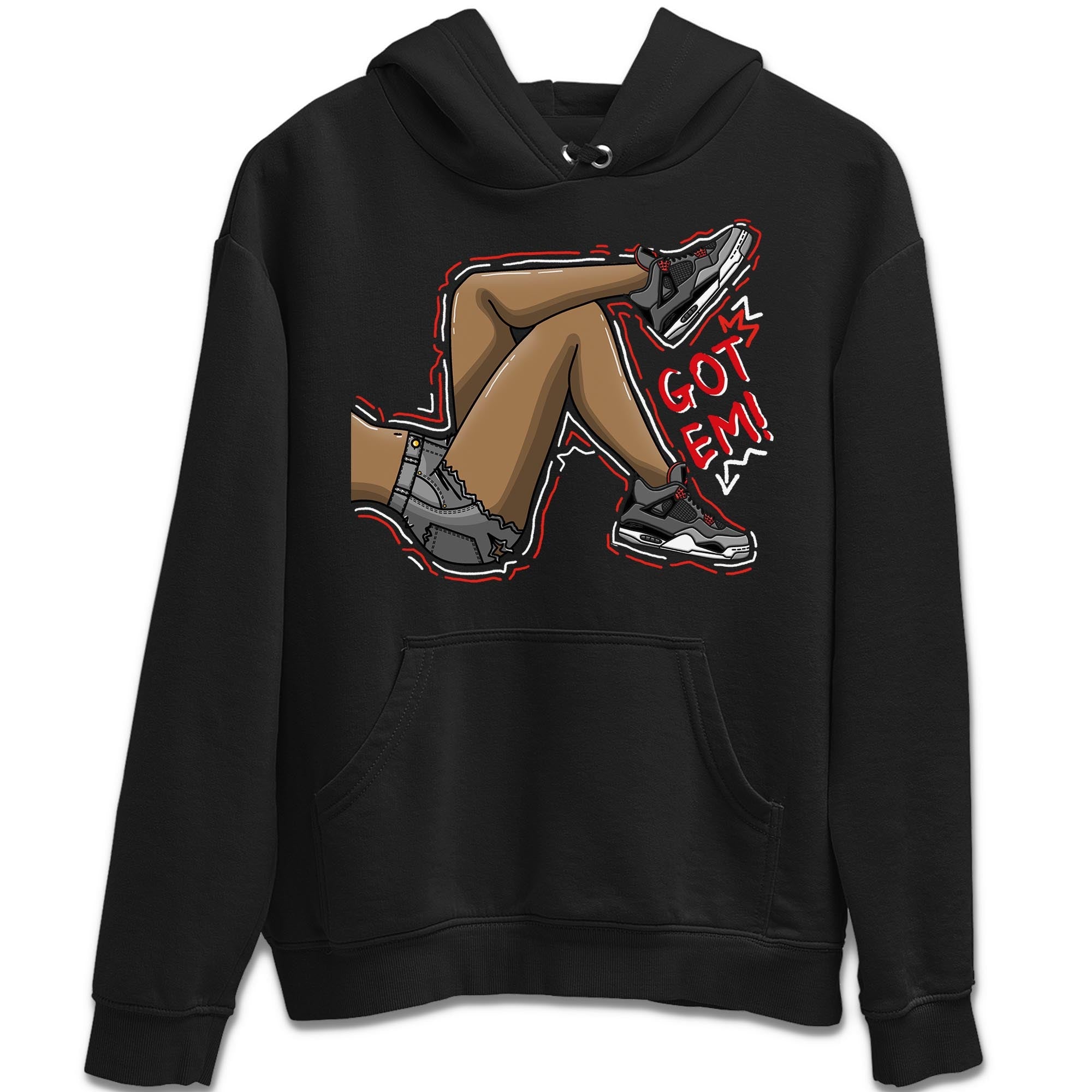 Got Em Legs Unisex Tops - Air Jordan 4 Infrared