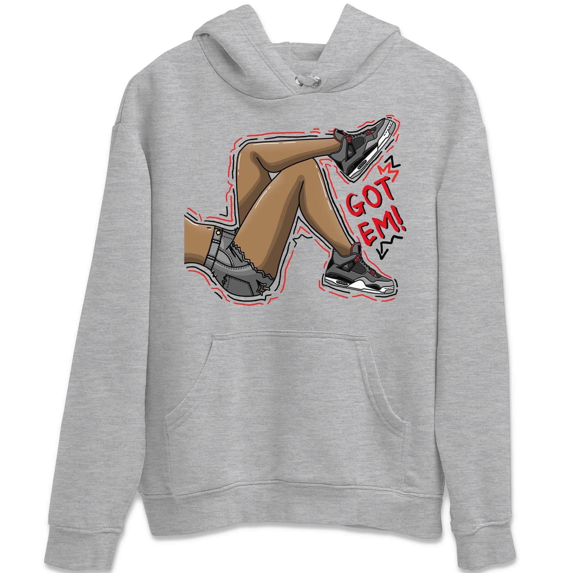 Got Em Legs Unisex Tops - Air Jordan 4 Infrared