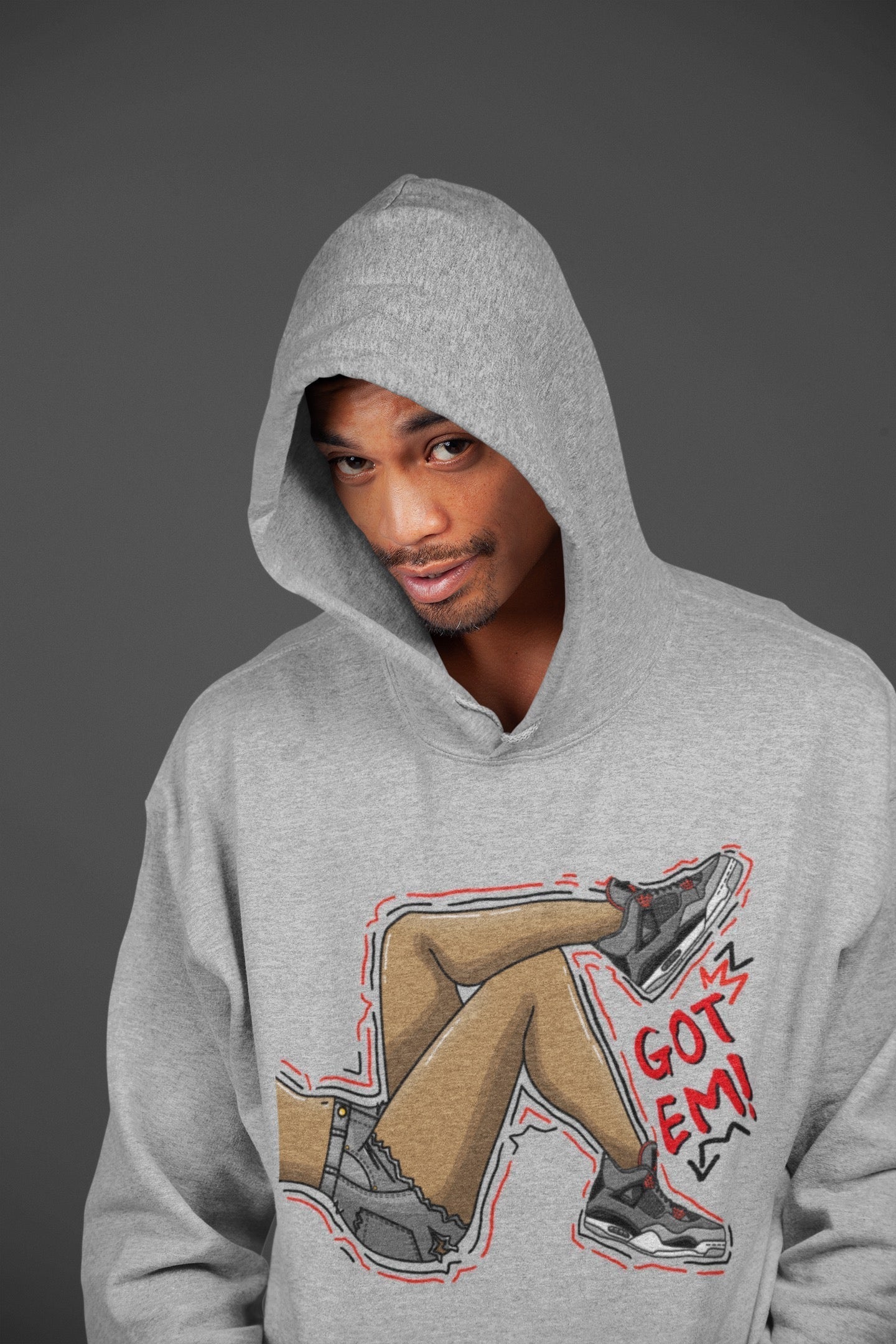 Got Em Legs Unisex Tops - Air Jordan 4 Infrared