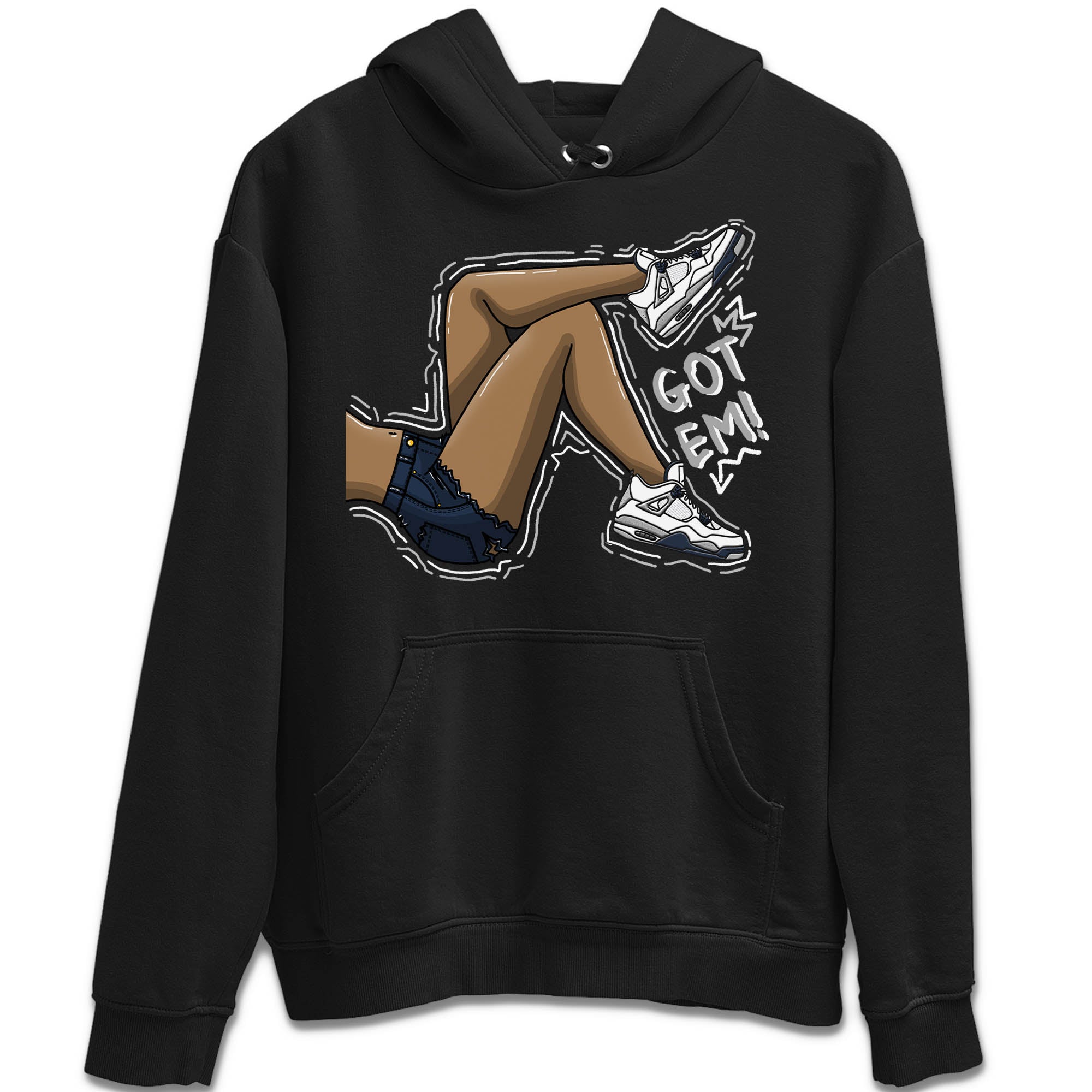 Got Em Legs Unisex Tops - Air Jordan 4 Midnight Navy