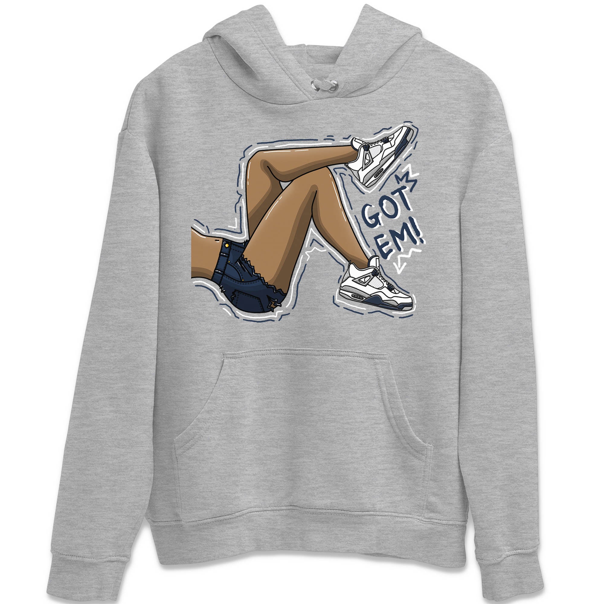 Got Em Legs Unisex Tops - Air Jordan 4 Midnight Navy