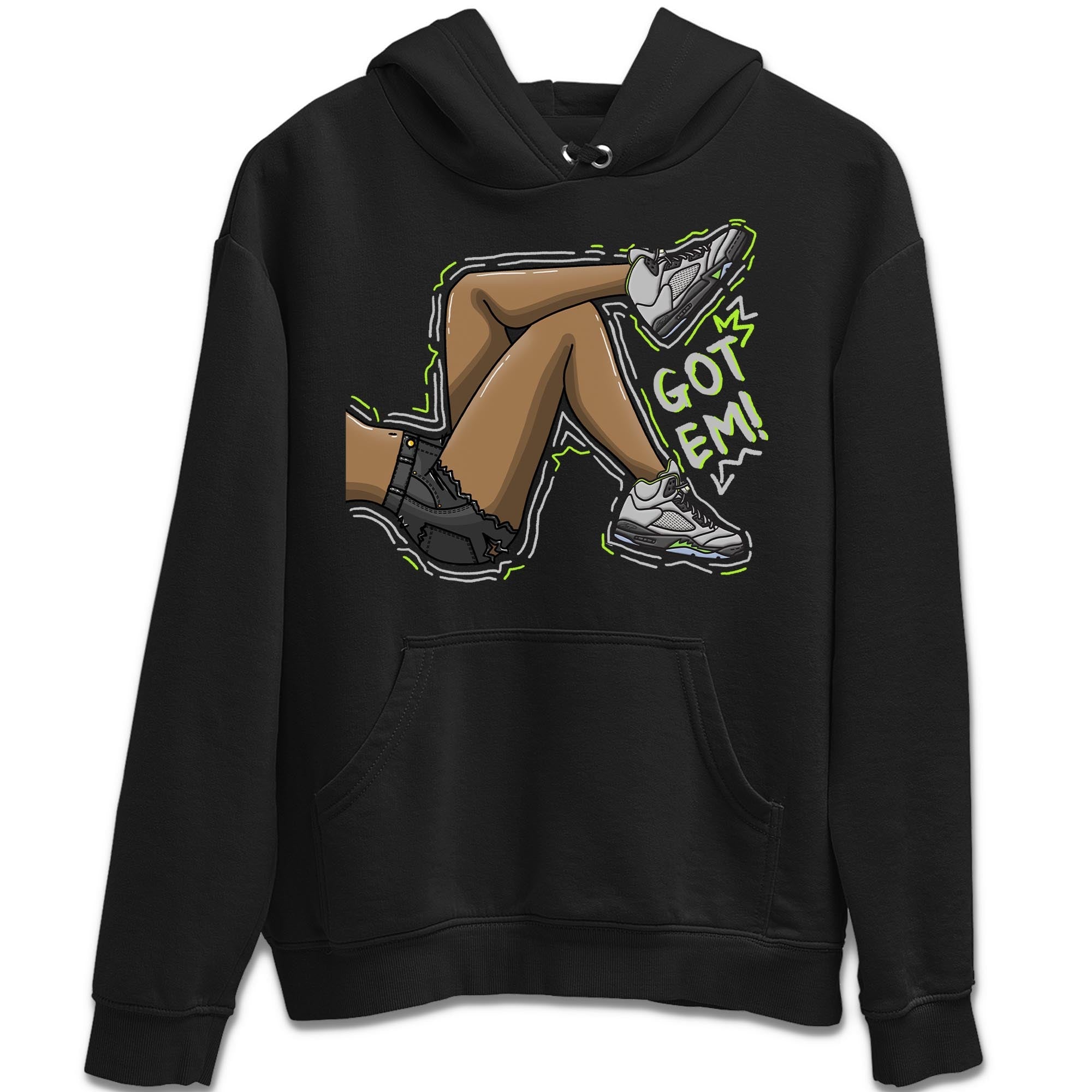 Got Em Legs Unisex Tops - Air Jordan 5 Green Bean