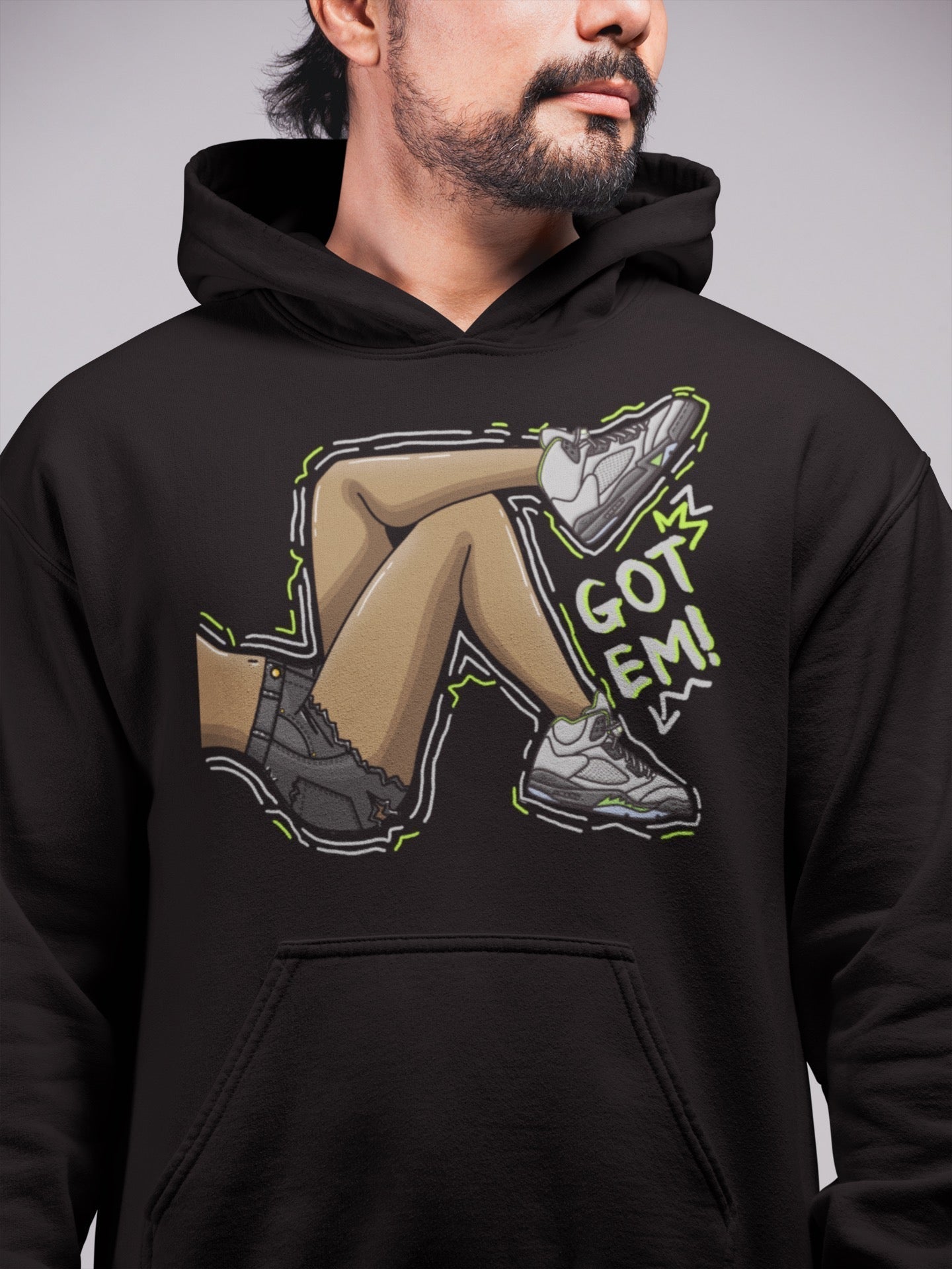 Got Em Legs Unisex Tops - Air Jordan 5 Green Bean