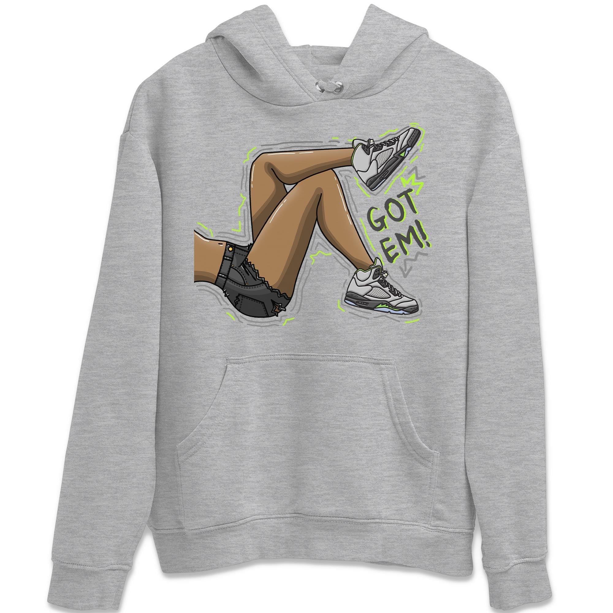 Got Em Legs Unisex Tops - Air Jordan 5 Green Bean