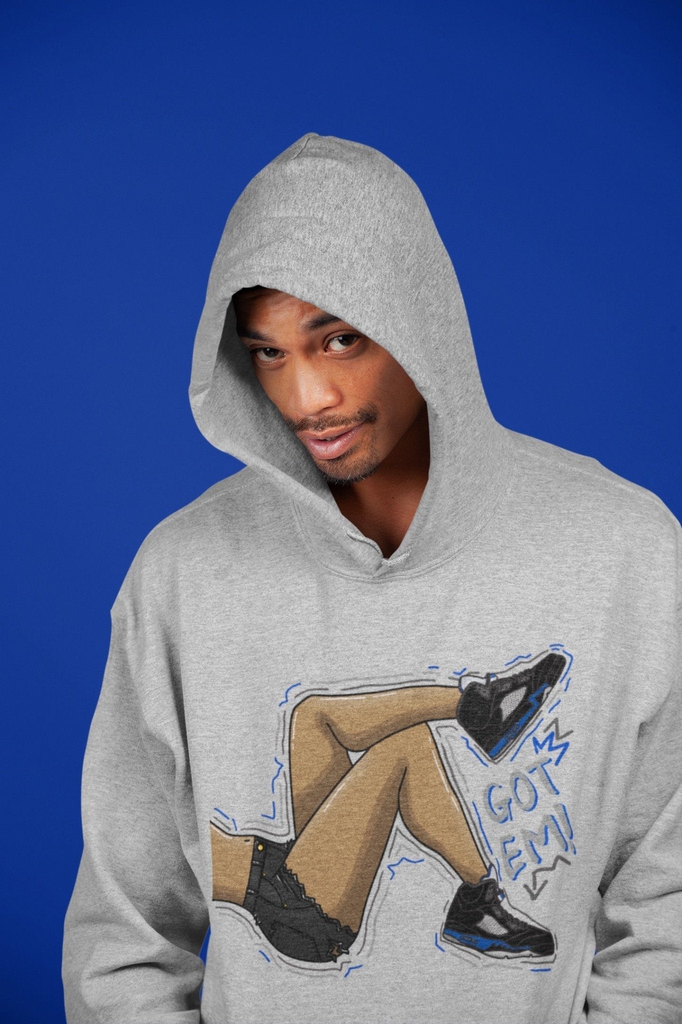 Got Em Legs Unisex Tops - Air Jordan 5 Racer Blue