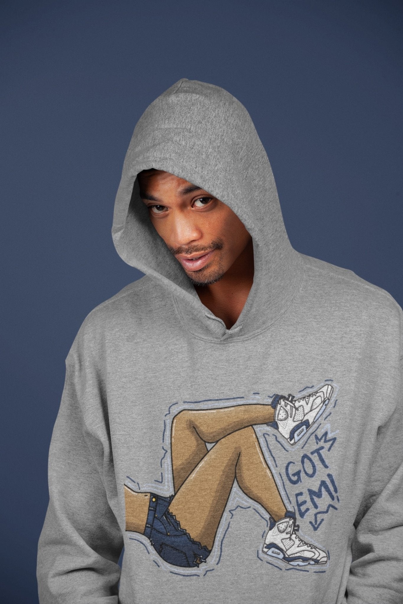 Got Em Legs Unisex Tops - Air Jordan 6 Midnight Navy