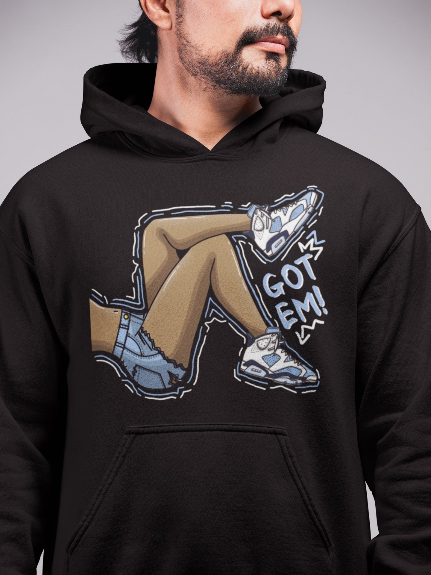 Got Em Legs Unisex Tops - Air Jordan 6 UNC