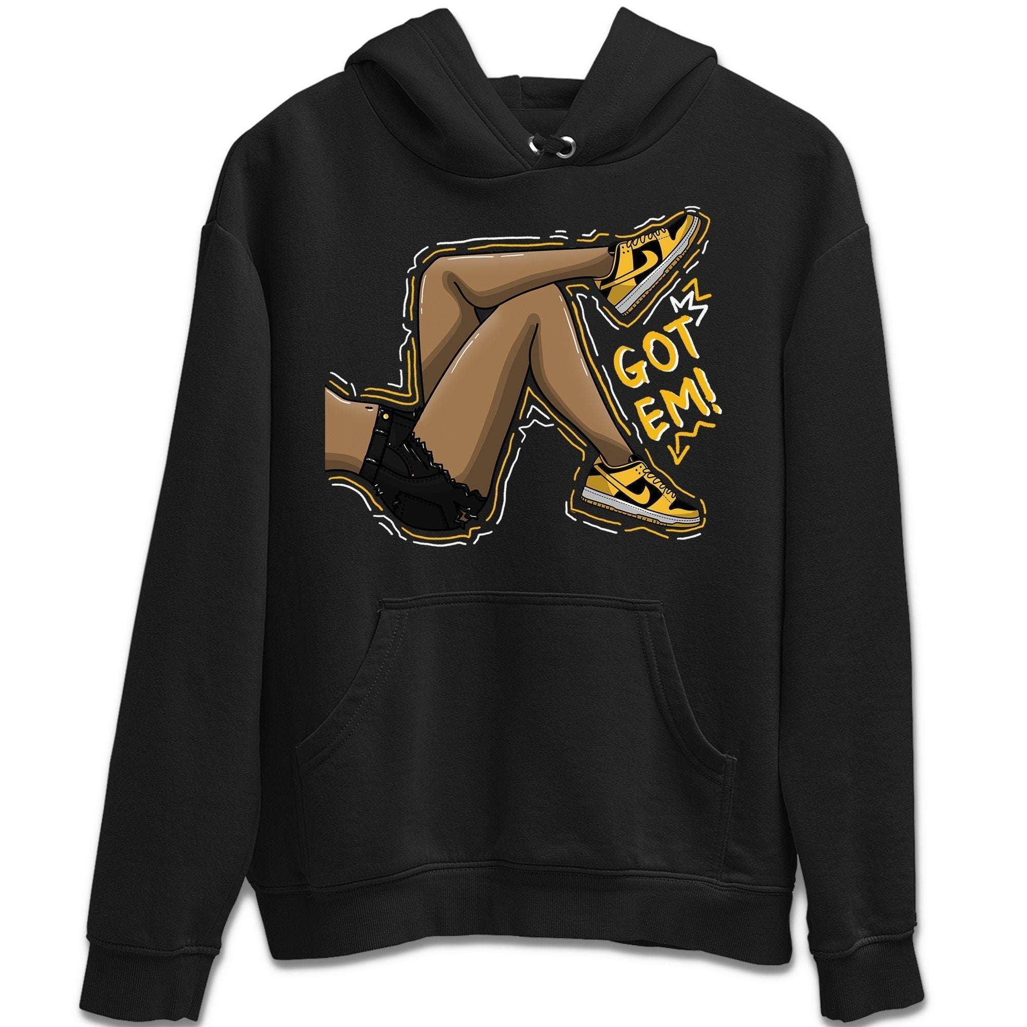 Got Em Legs Unisex Tops - Dunk Championship Goldenrod