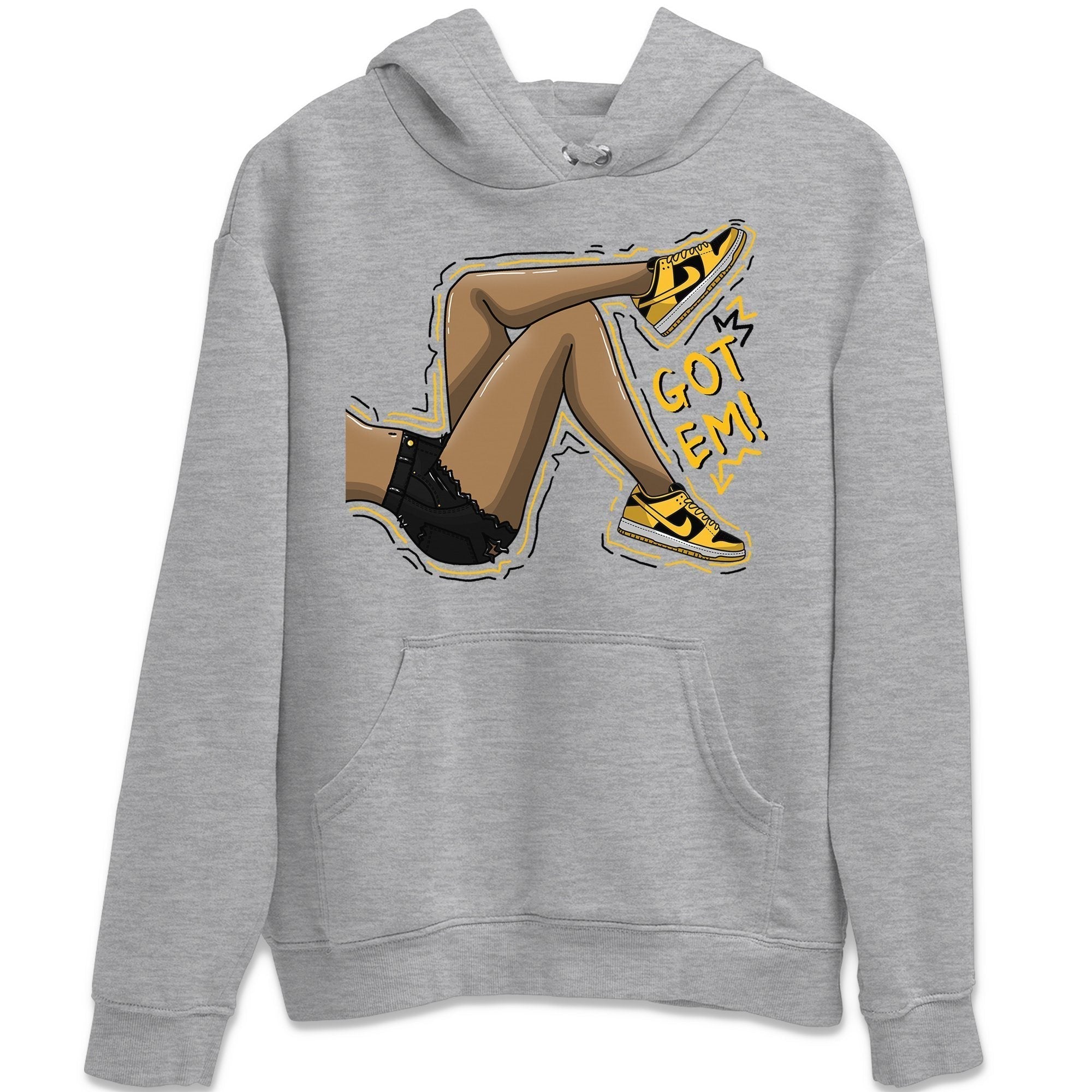 Got Em Legs Unisex Tops - Dunk Championship Goldenrod