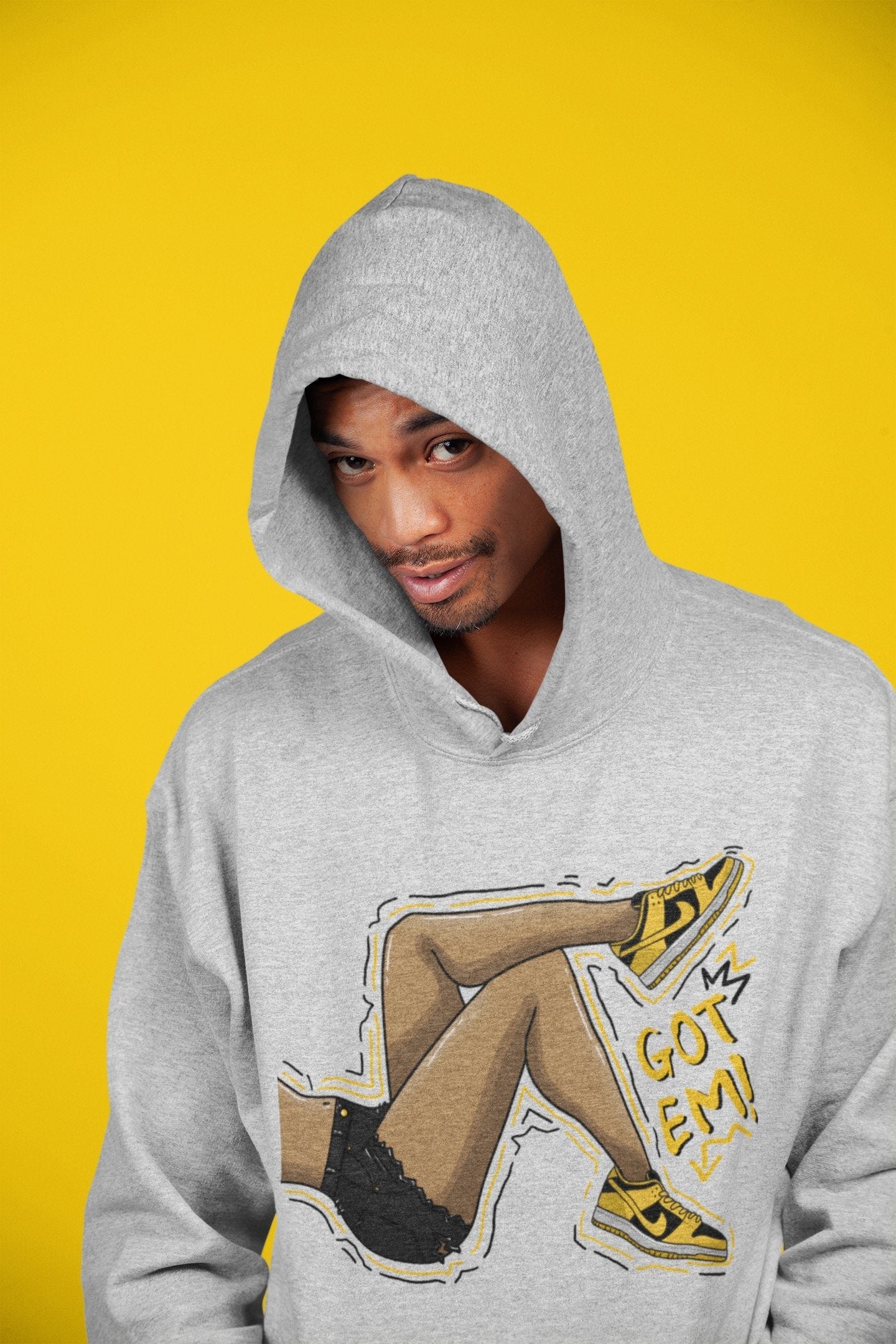 Got Em Legs Unisex Tops - Dunk Championship Goldenrod