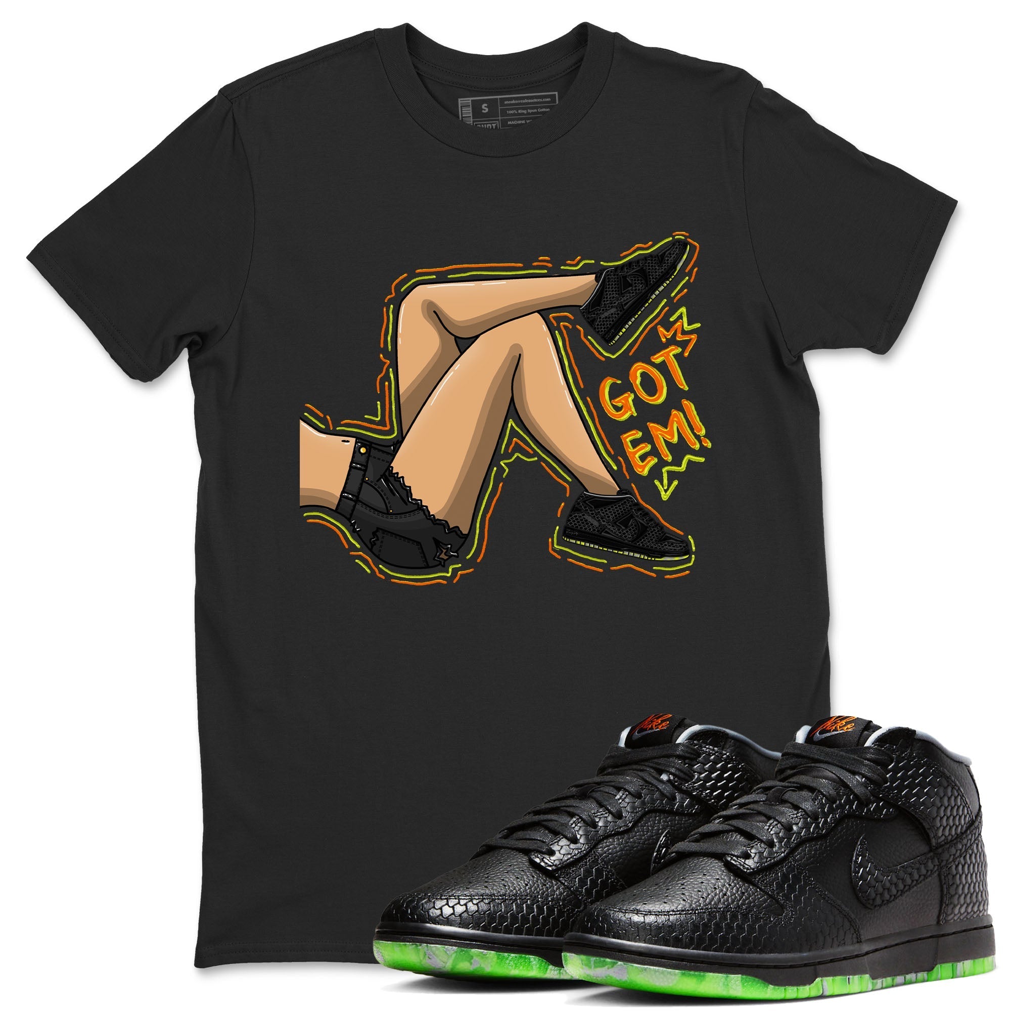 Got Em Legs snkmatch Tee - Dunk Halloween